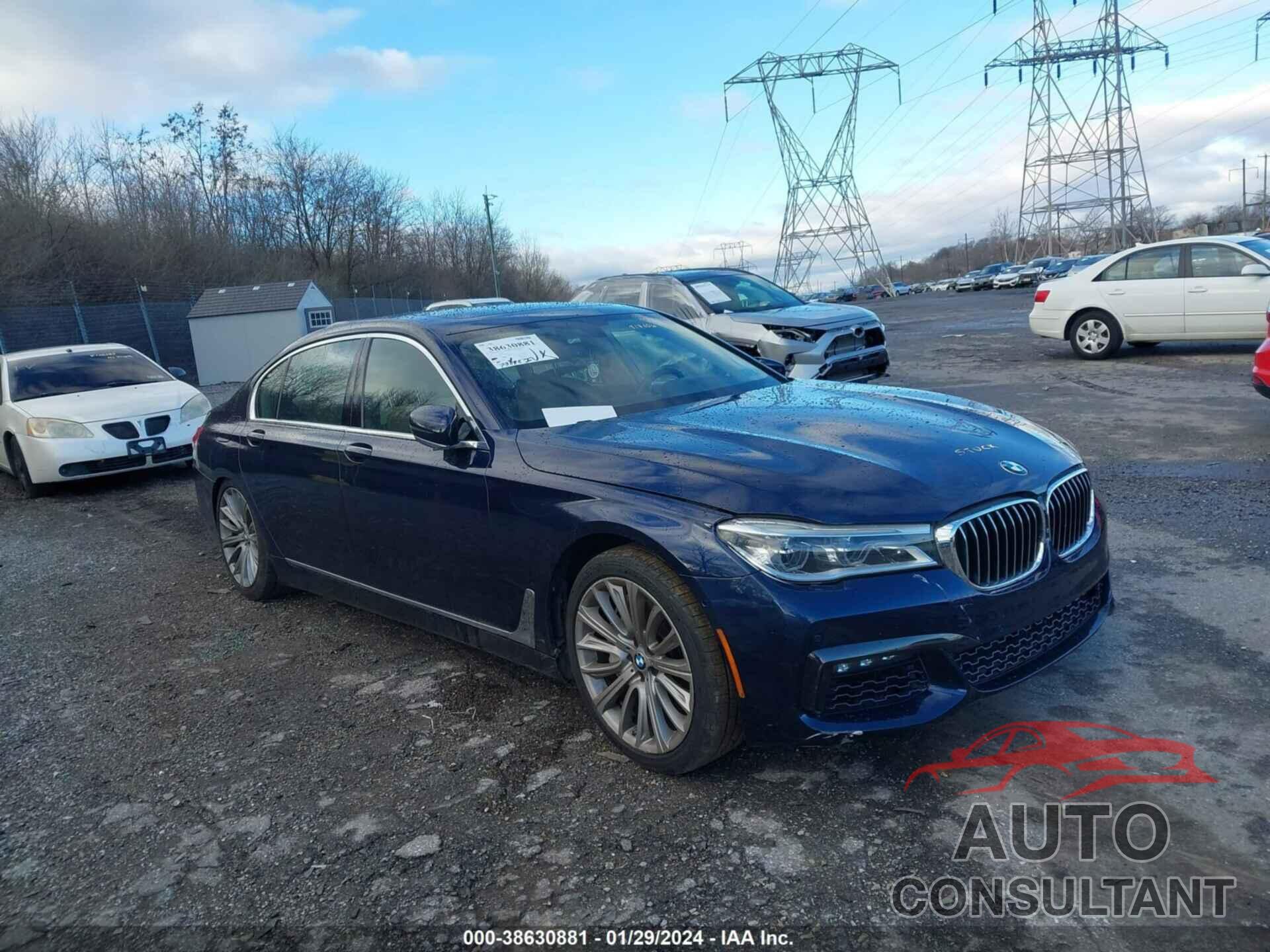 BMW 750I 2016 - WBA7F2C58GG417106