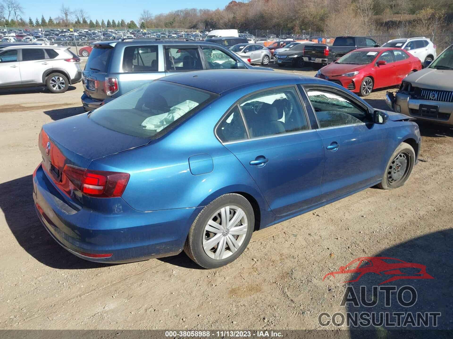 VOLKSWAGEN JETTA 2017 - 3VW2B7AJ0HM375752