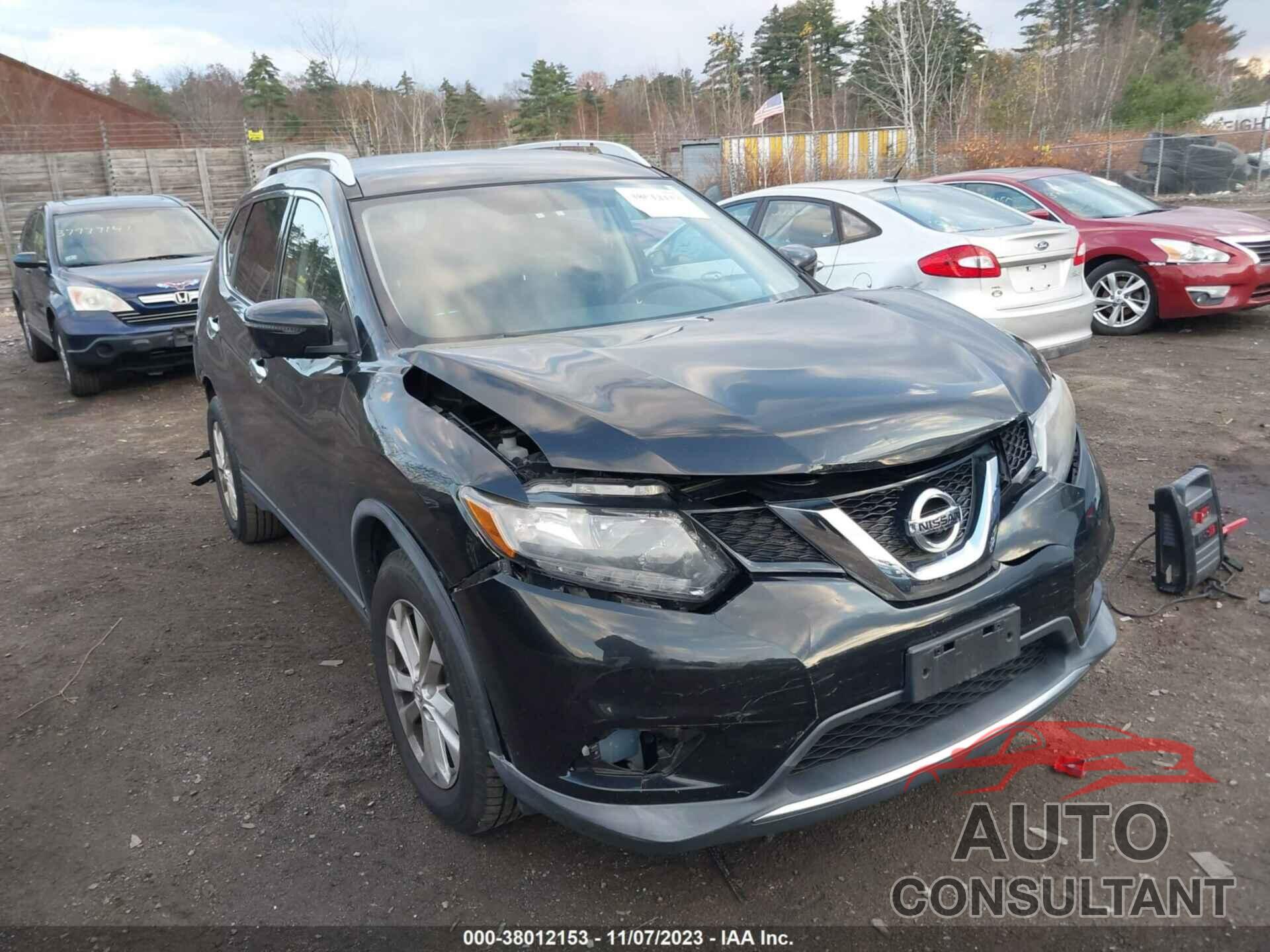 NISSAN ROGUE 2016 - KNMAT2MVXGP633703