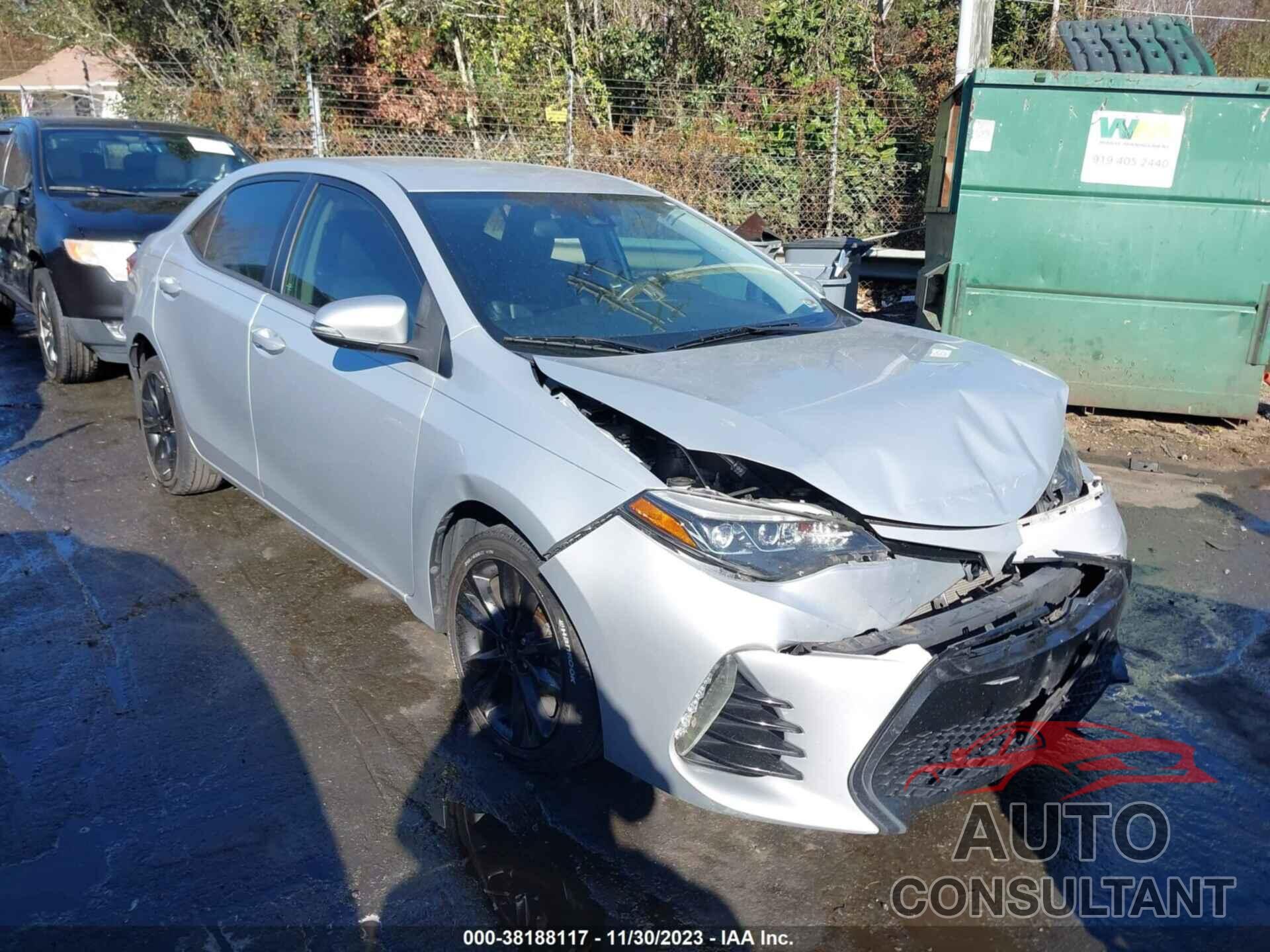 TOYOTA COROLLA 2017 - 2T1BURHE2HC920036