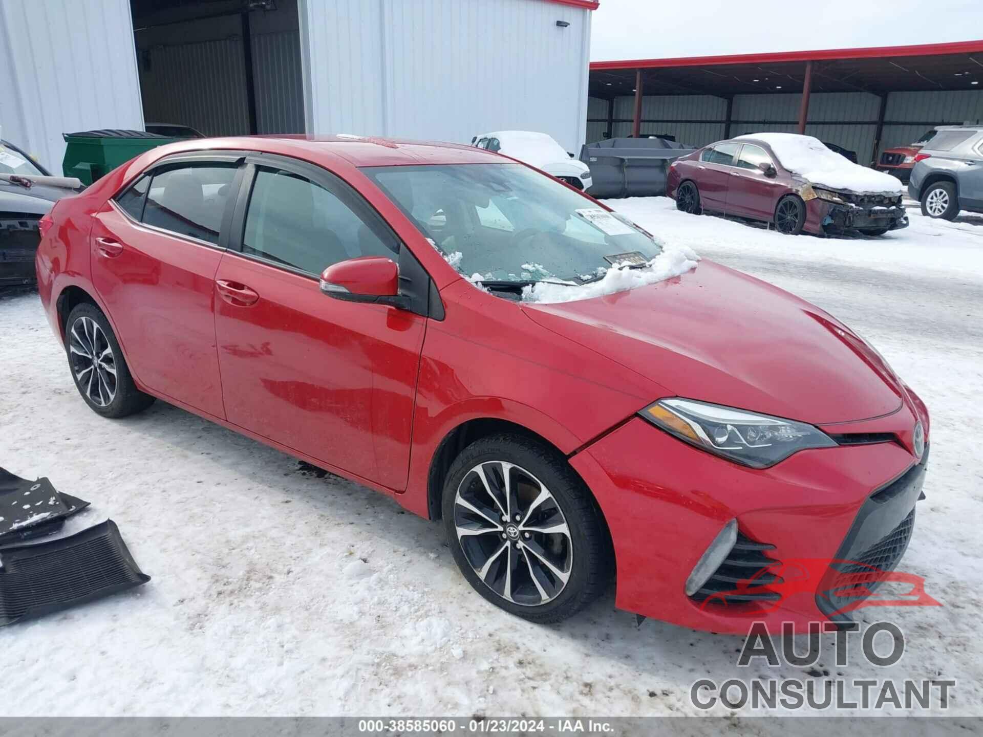 TOYOTA COROLLA 2019 - 2T1BURHE3KC201059