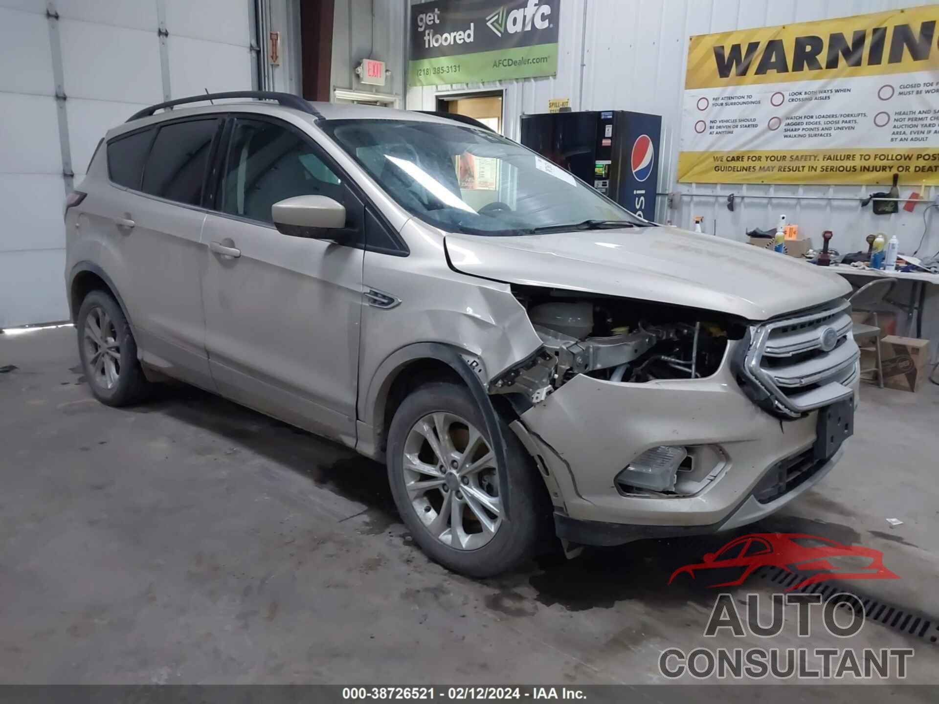 FORD ESCAPE 2018 - 1FMCU9GD2JUA91891