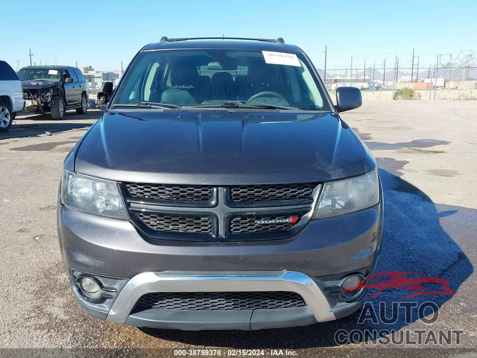 DODGE JOURNEY 2018 - 3C4PDDGG1JT449883