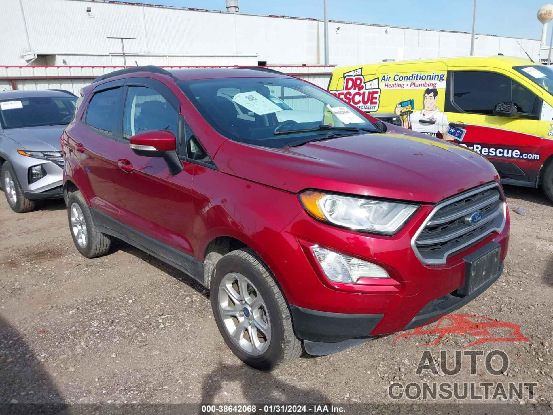 FORD ECOSPORT 2020 - MAJ6S3GL4LC332635