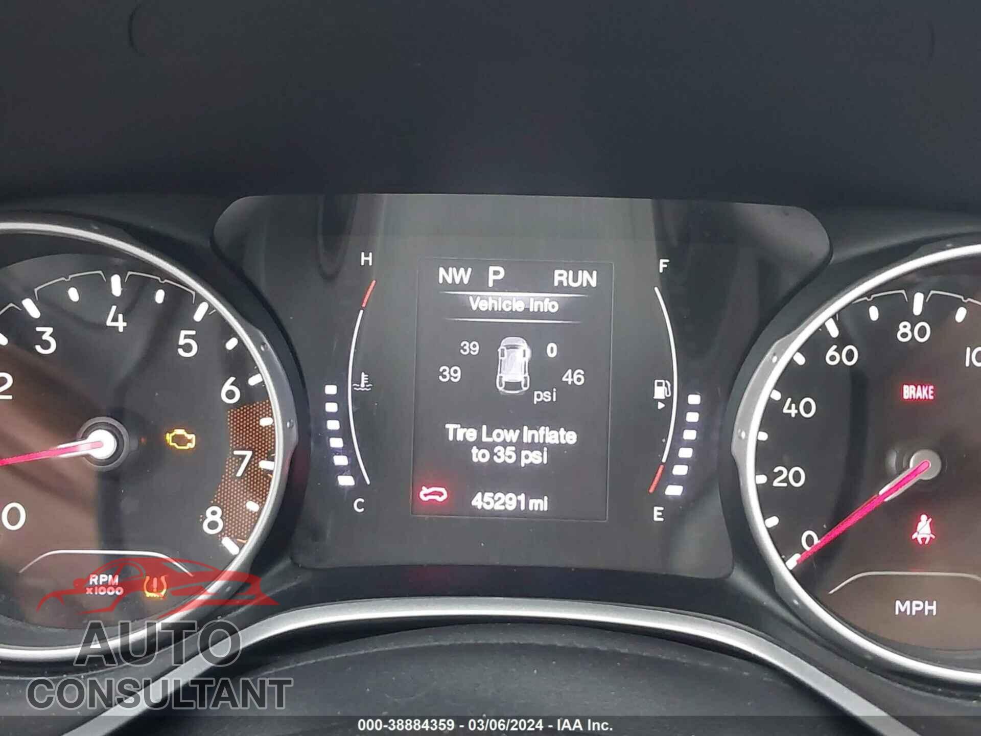 JEEP COMPASS 2020 - 3C4NJDBB2LT173793