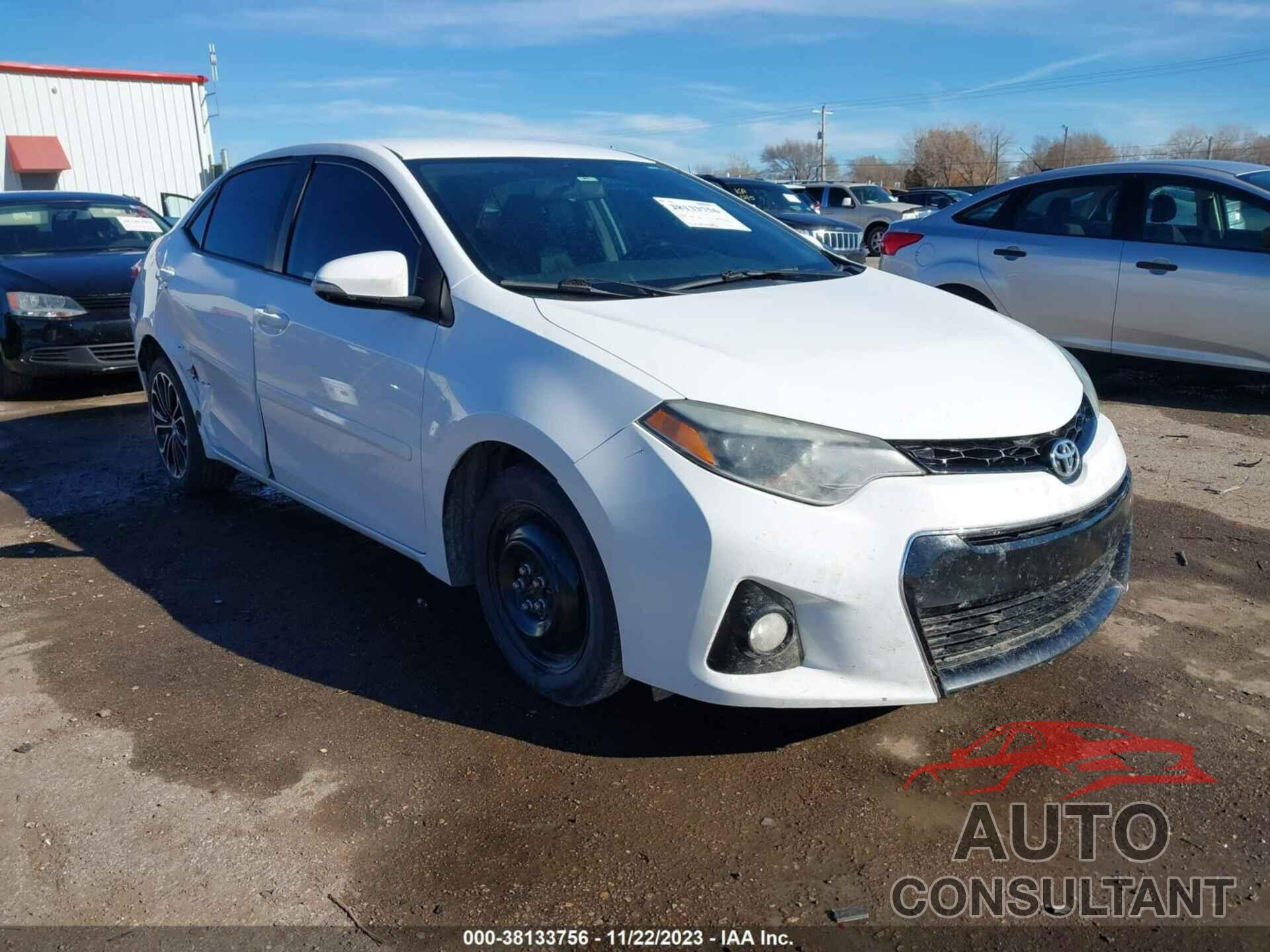 TOYOTA COROLLA 2016 - 2T1BURHE3GC585318