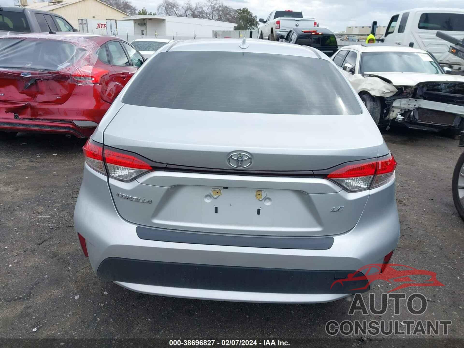 TOYOTA COROLLA 2022 - JTDEPMAEXNJ226812