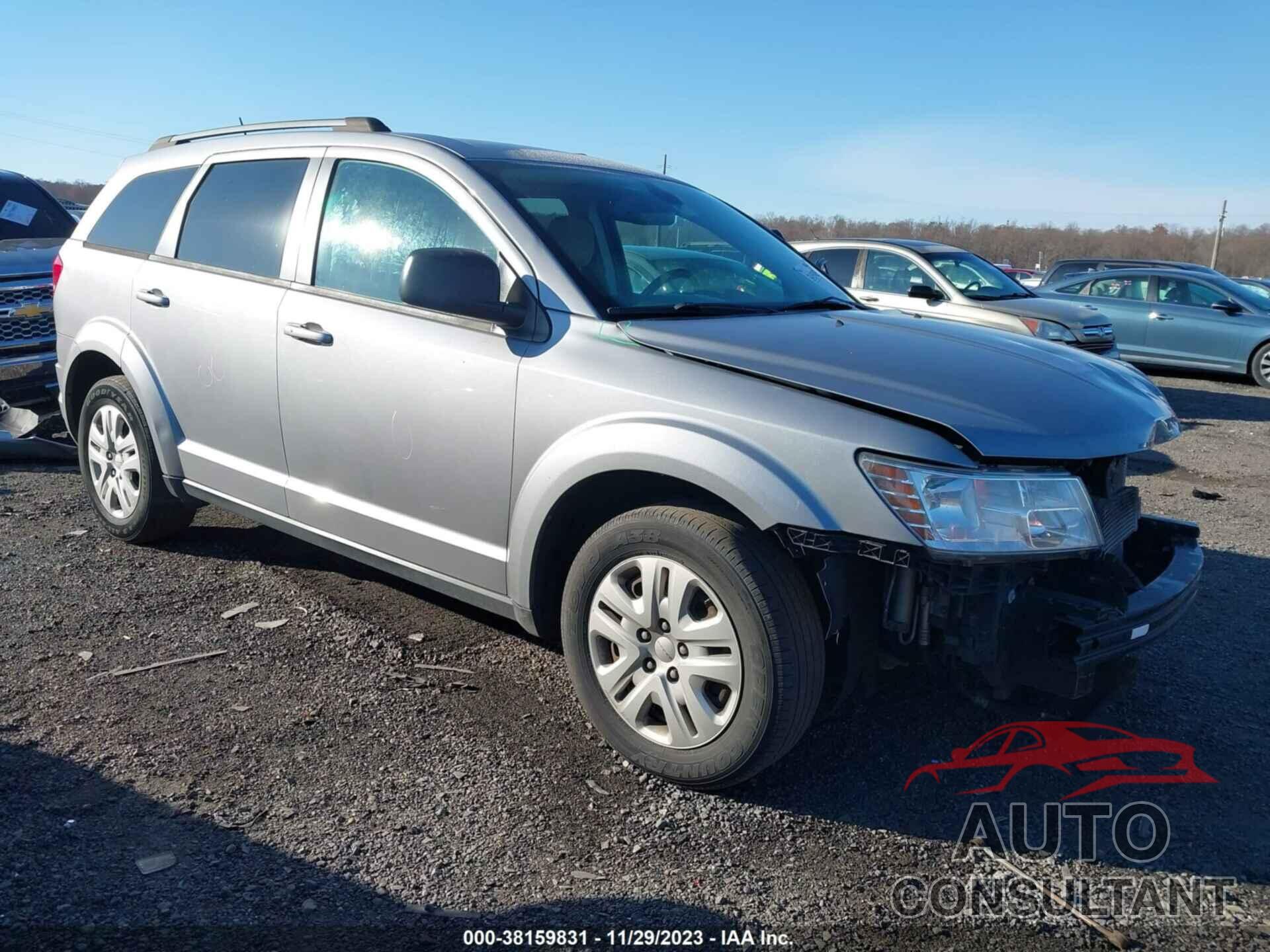 DODGE JOURNEY 2018 - 3C4PDCAB0JT383463