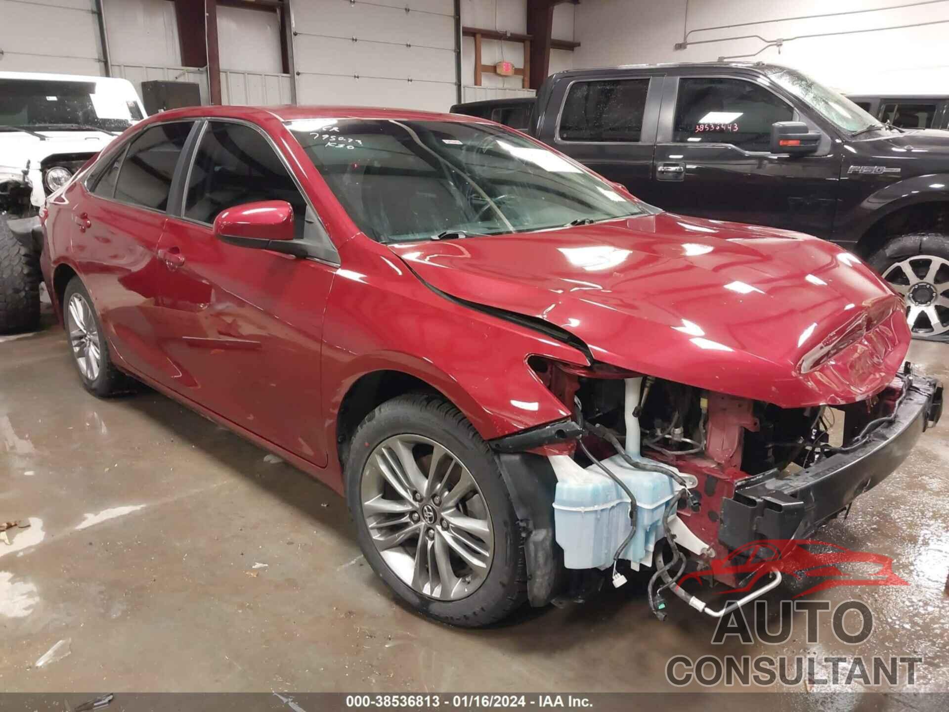 TOYOTA CAMRY 2016 - 4T1BF1FK9GU568736
