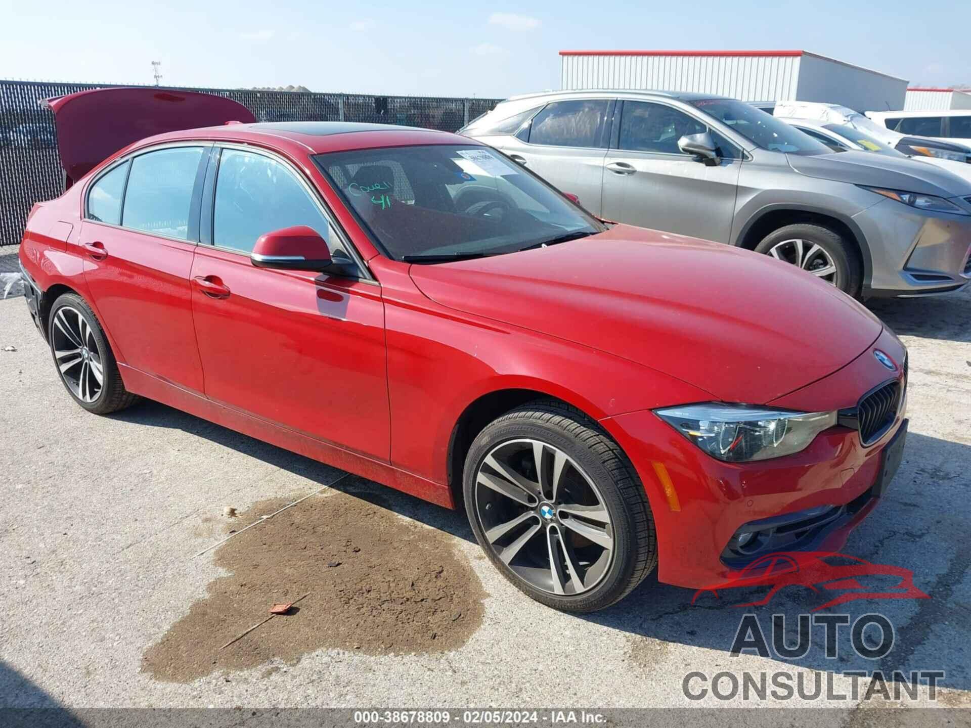 BMW 330I 2018 - WBA8B9C5XJK677214