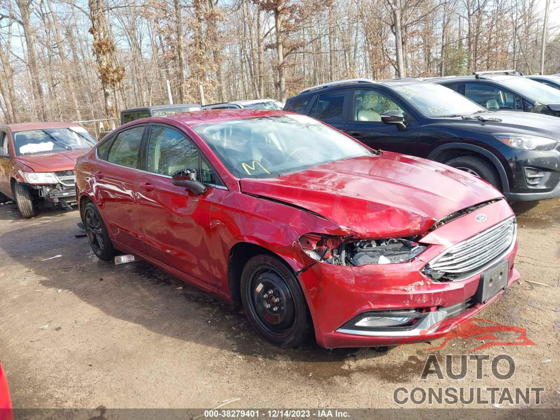 FORD FUSION 2018 - 3FA6P0HD1JR238525
