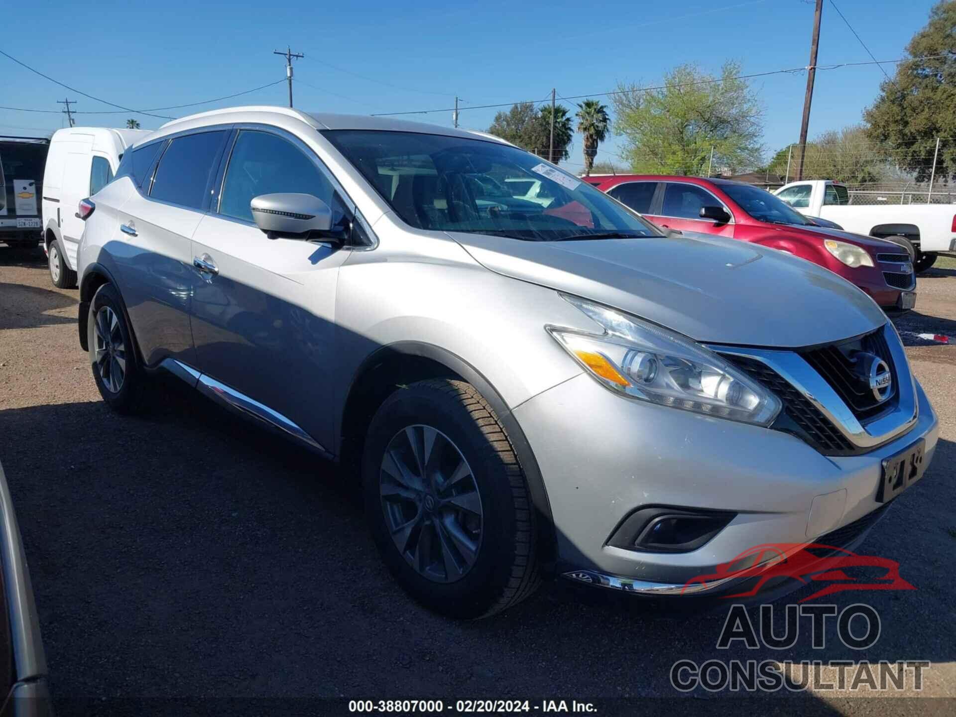 NISSAN MURANO 2017 - 5N1AZ2MG7HN202941