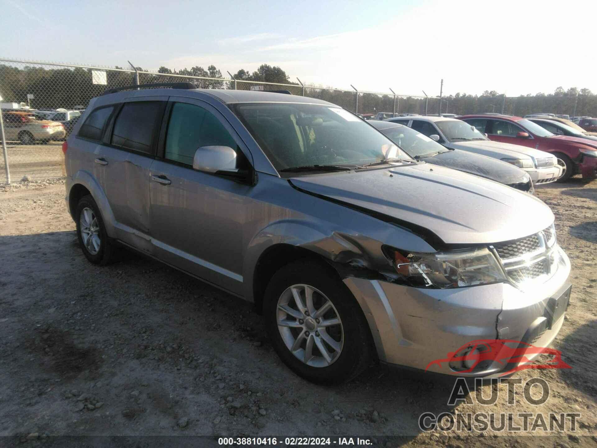 DODGE JOURNEY 2017 - 3C4PDCBG9HT527905