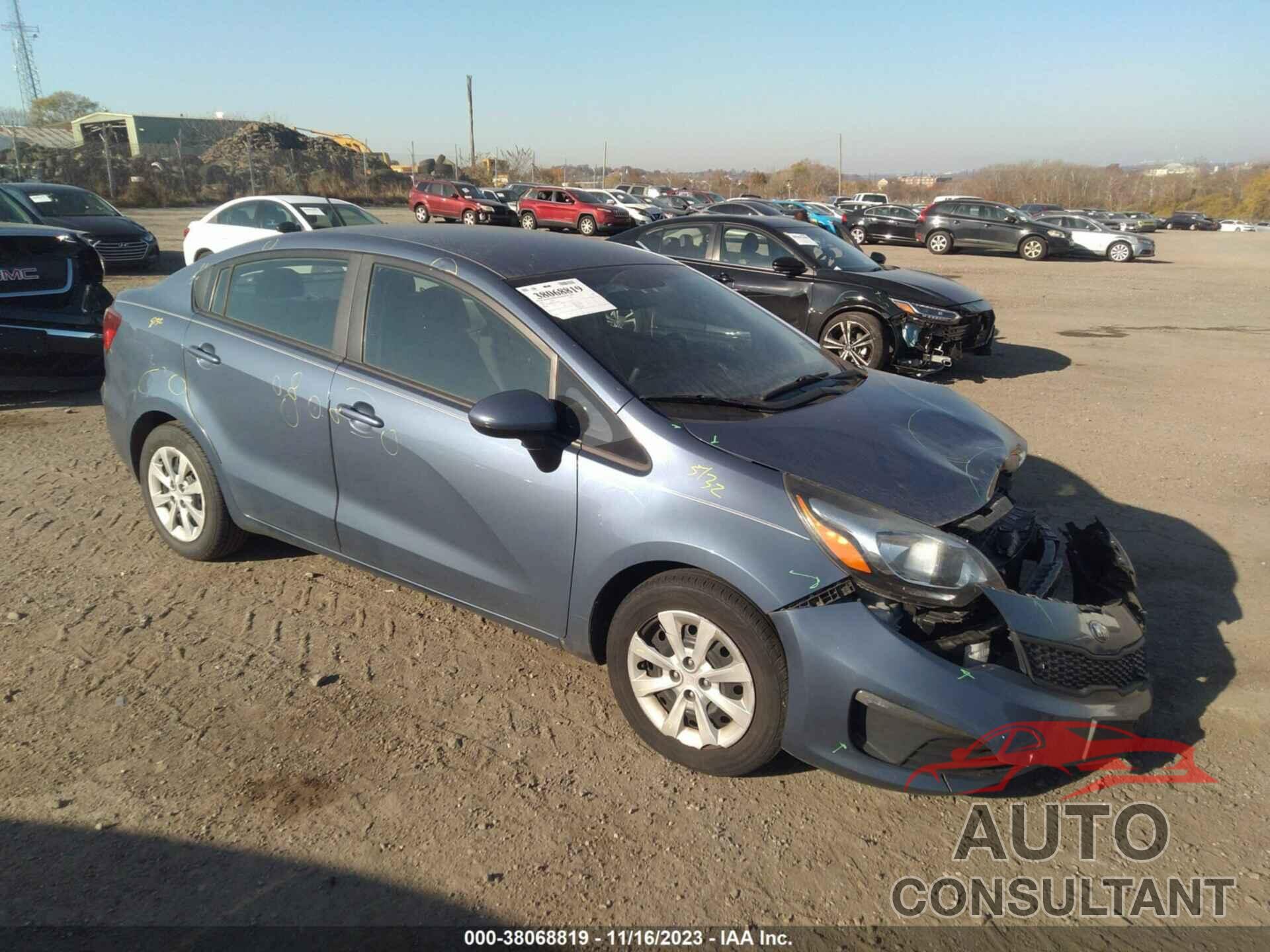 KIA RIO 2016 - KNADM4A32G6576568