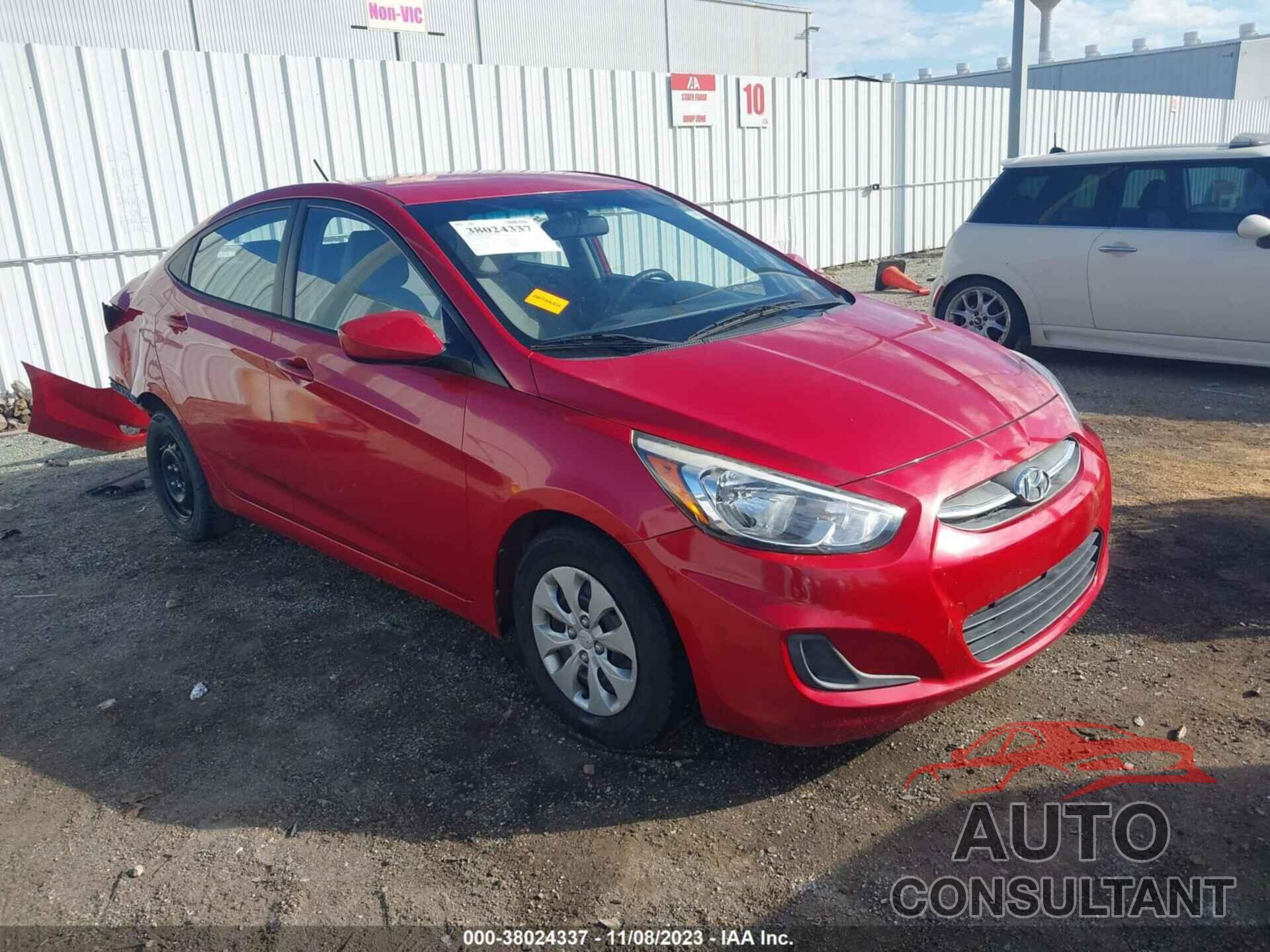 HYUNDAI ACCENT 2016 - KMHCT4AE1GU058610