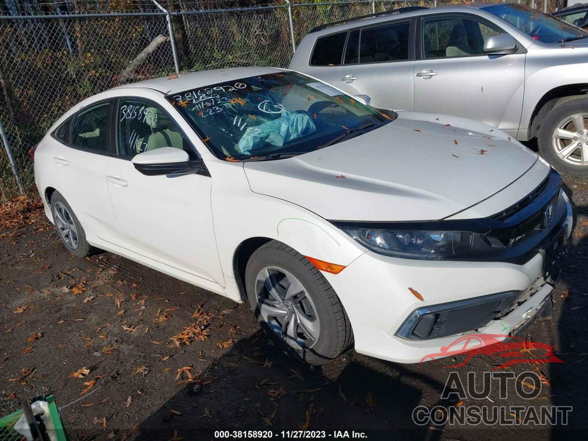 HONDA CIVIC 2019 - 2HGFC2F63KH570714