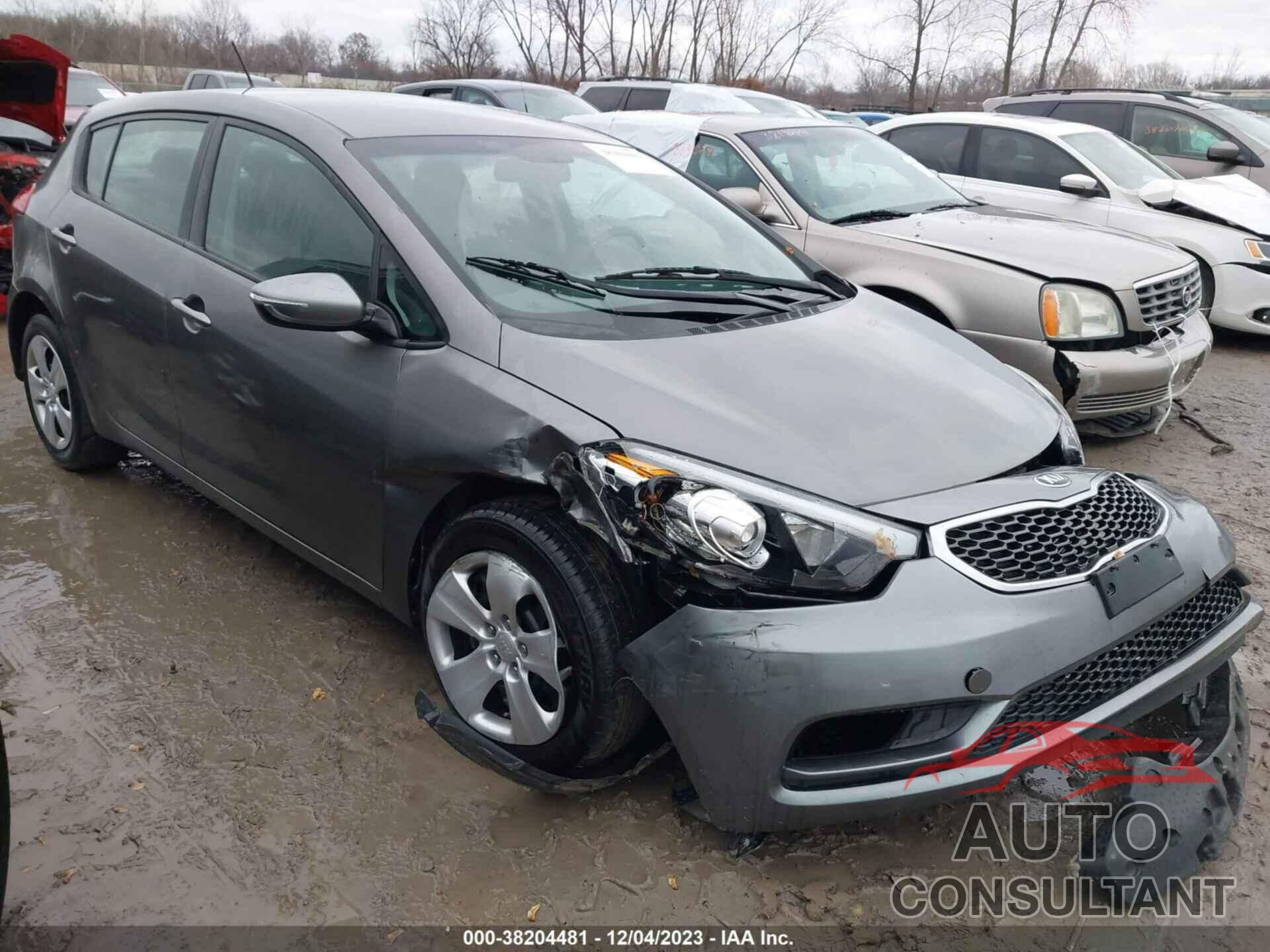 KIA FORTE 2016 - KNAFK5A87G5646801