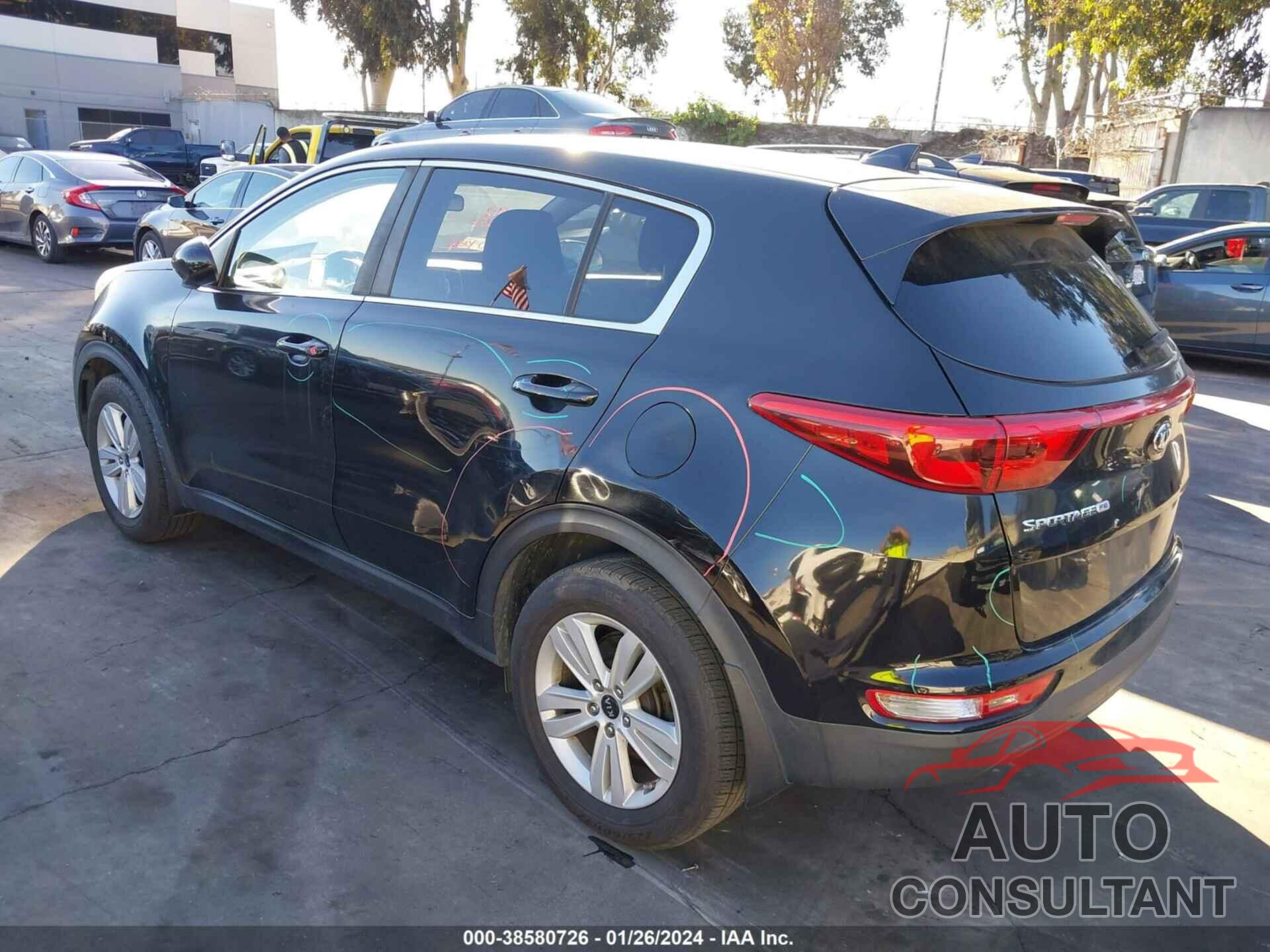 KIA SPORTAGE 2017 - KNDPM3AC9H7170793