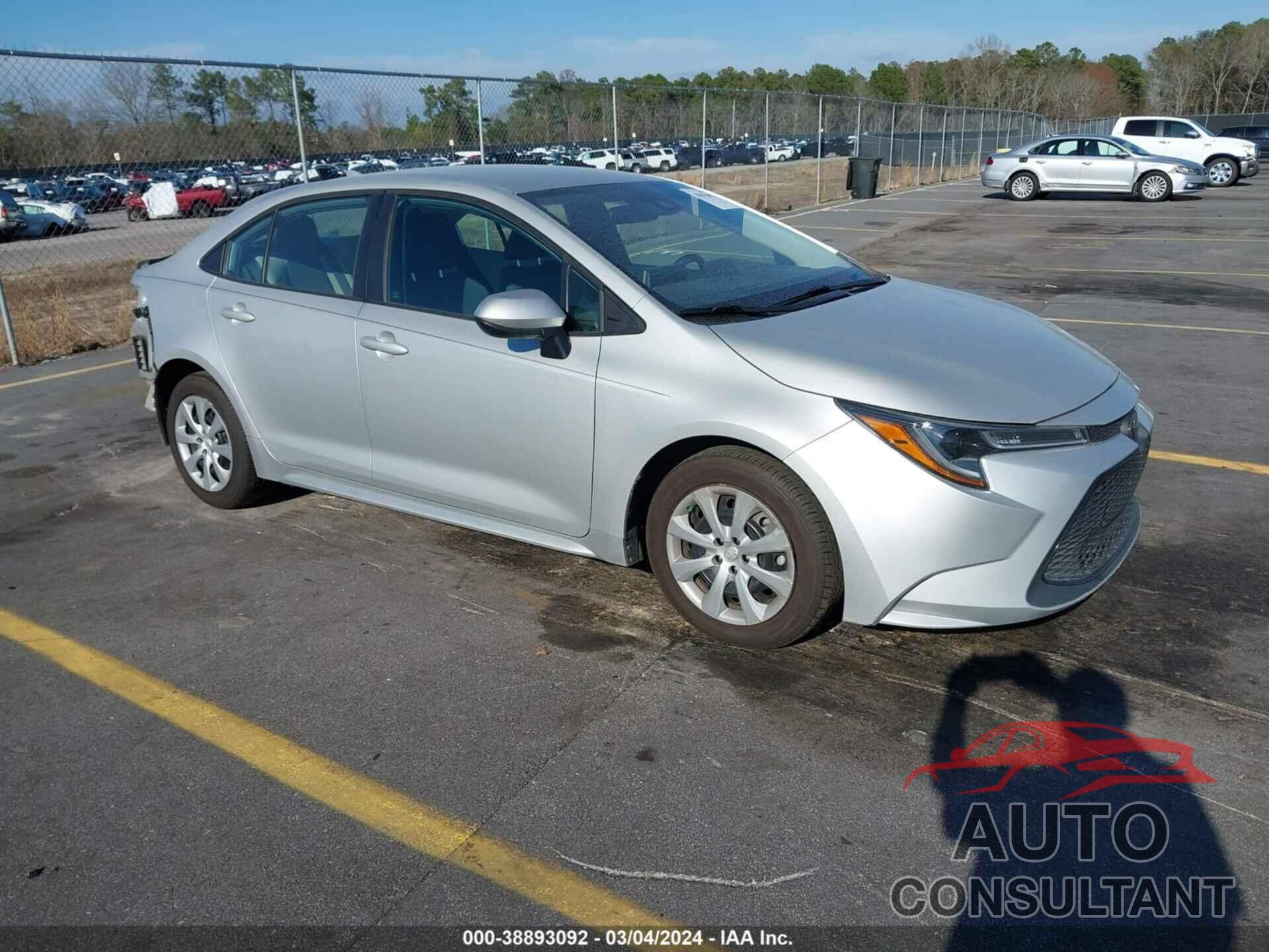 TOYOTA COROLLA 2021 - 5YFEPMAE5MP186181