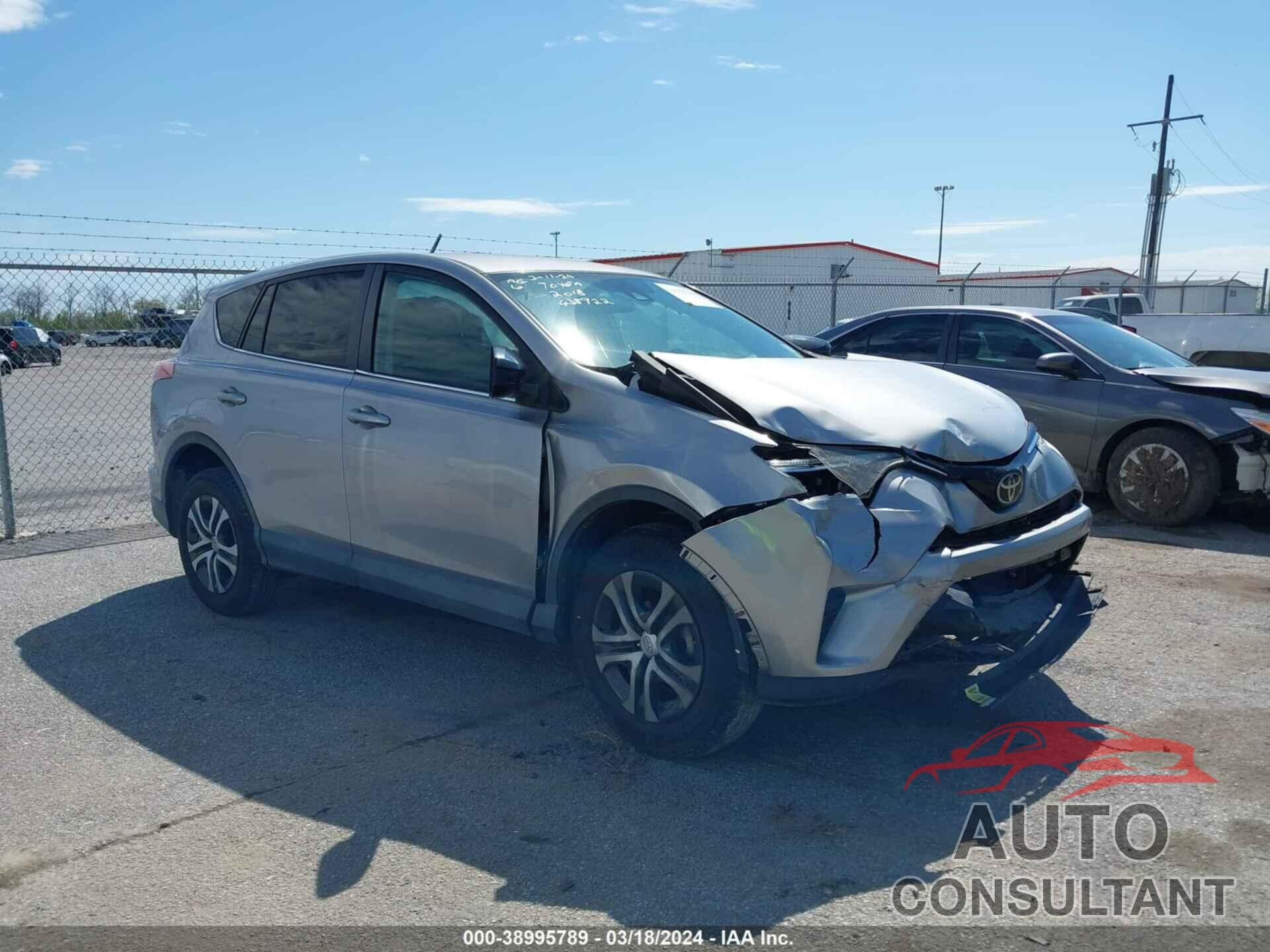 TOYOTA RAV4 2018 - 2T3ZFREV4JW438922