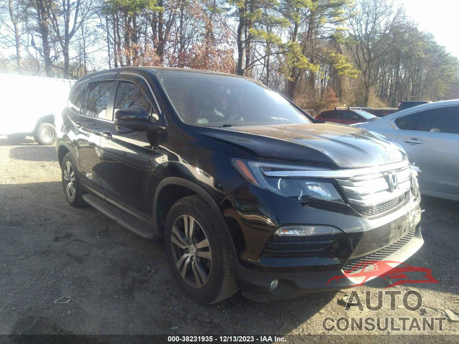 HONDA PILOT 2016 - 5FNYF6H83GB085765