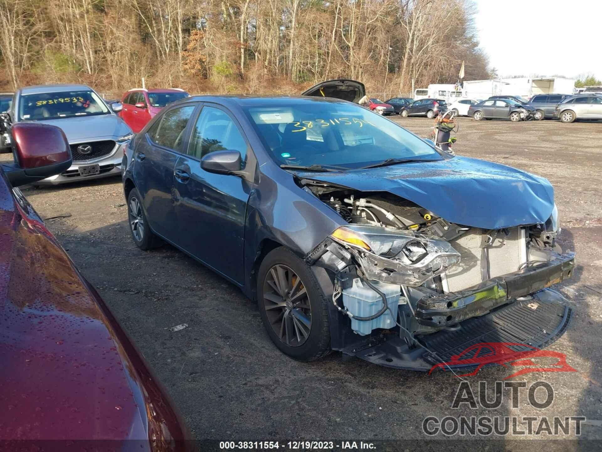 TOYOTA COROLLA 2016 - 2T1BURHE8GC553836