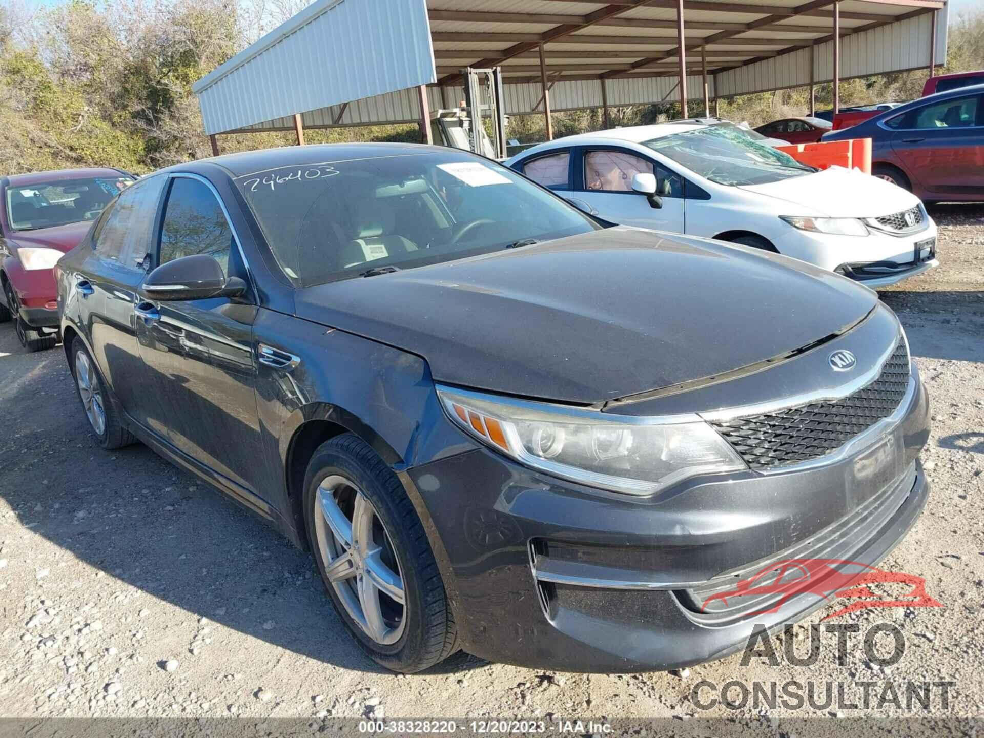 KIA OPTIMA 2017 - 5XXGT4L30HG139414