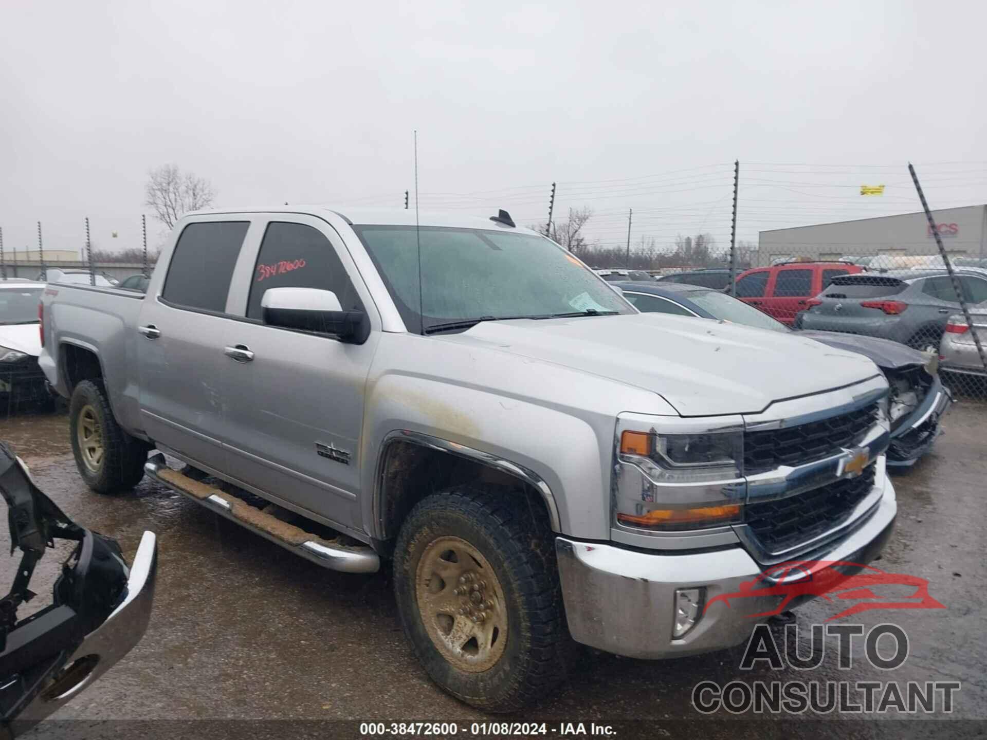 CHEVROLET SILVERADO 1500 2018 - 3GCUKREC9JG485156