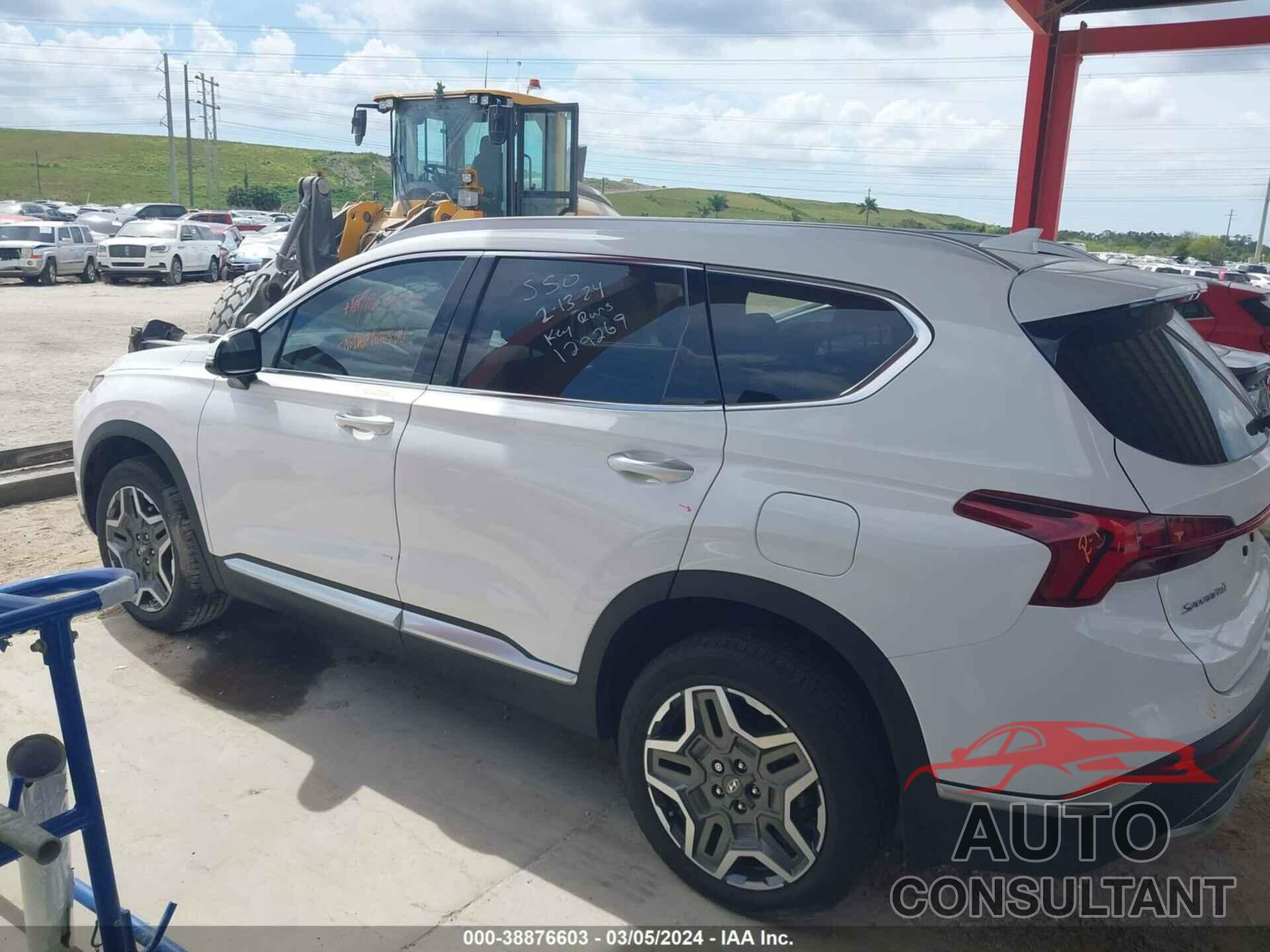 HYUNDAI SANTA FE 2021 - KM8S3DA13MU010188