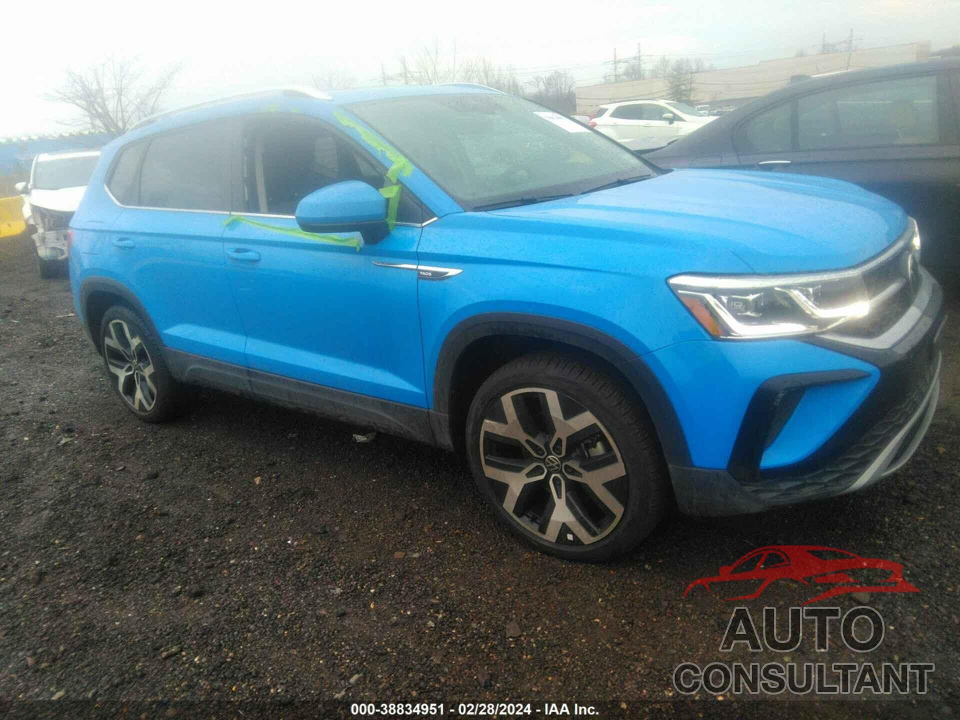 VOLKSWAGEN TAOS 2022 - 3VV2X7B2XNM070333