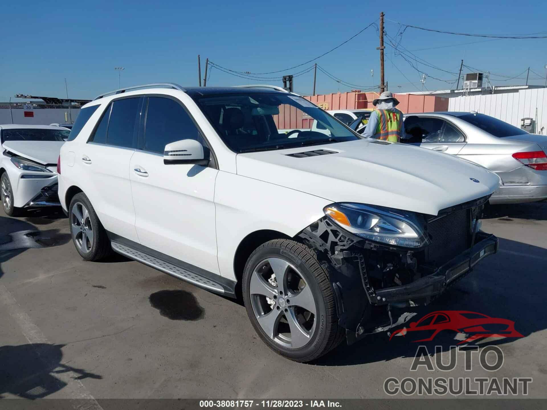 MERCEDES-BENZ GLE 350 2016 - 4JGDA5JBXGA715895