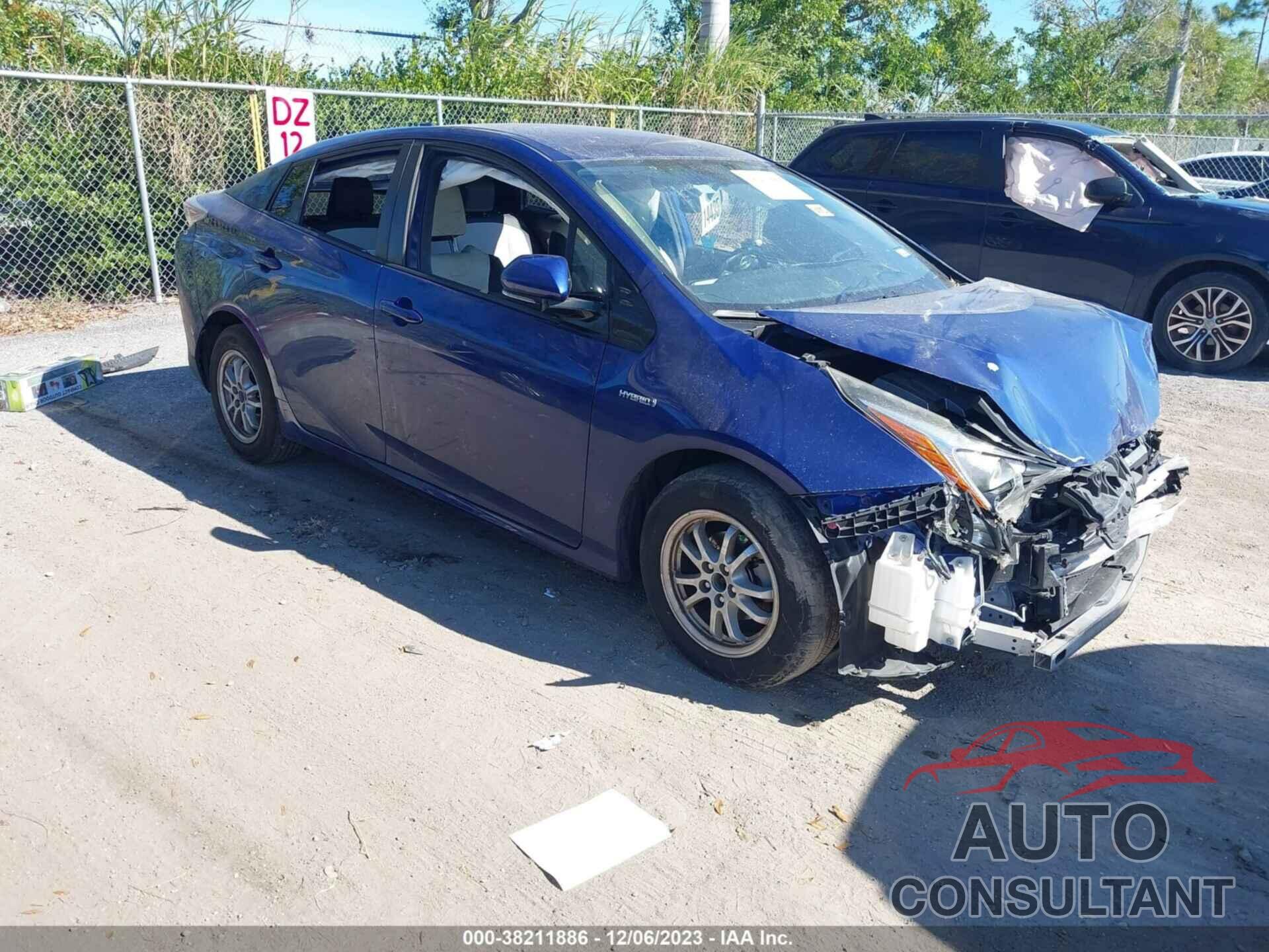 TOYOTA PRIUS 2016 - JTDKARFU3G3526989