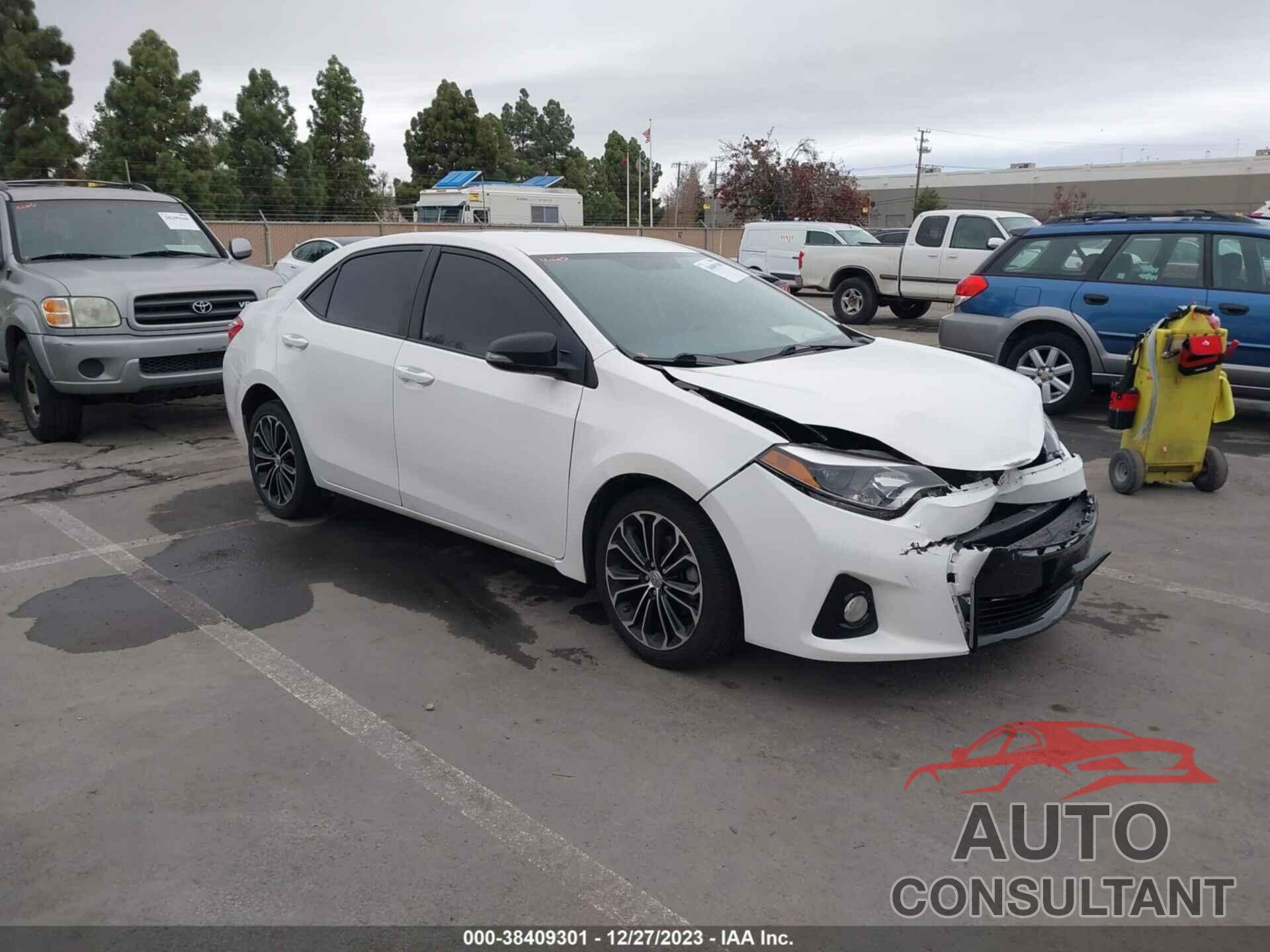 TOYOTA COROLLA 2016 - 5YFBURHE9GP562996