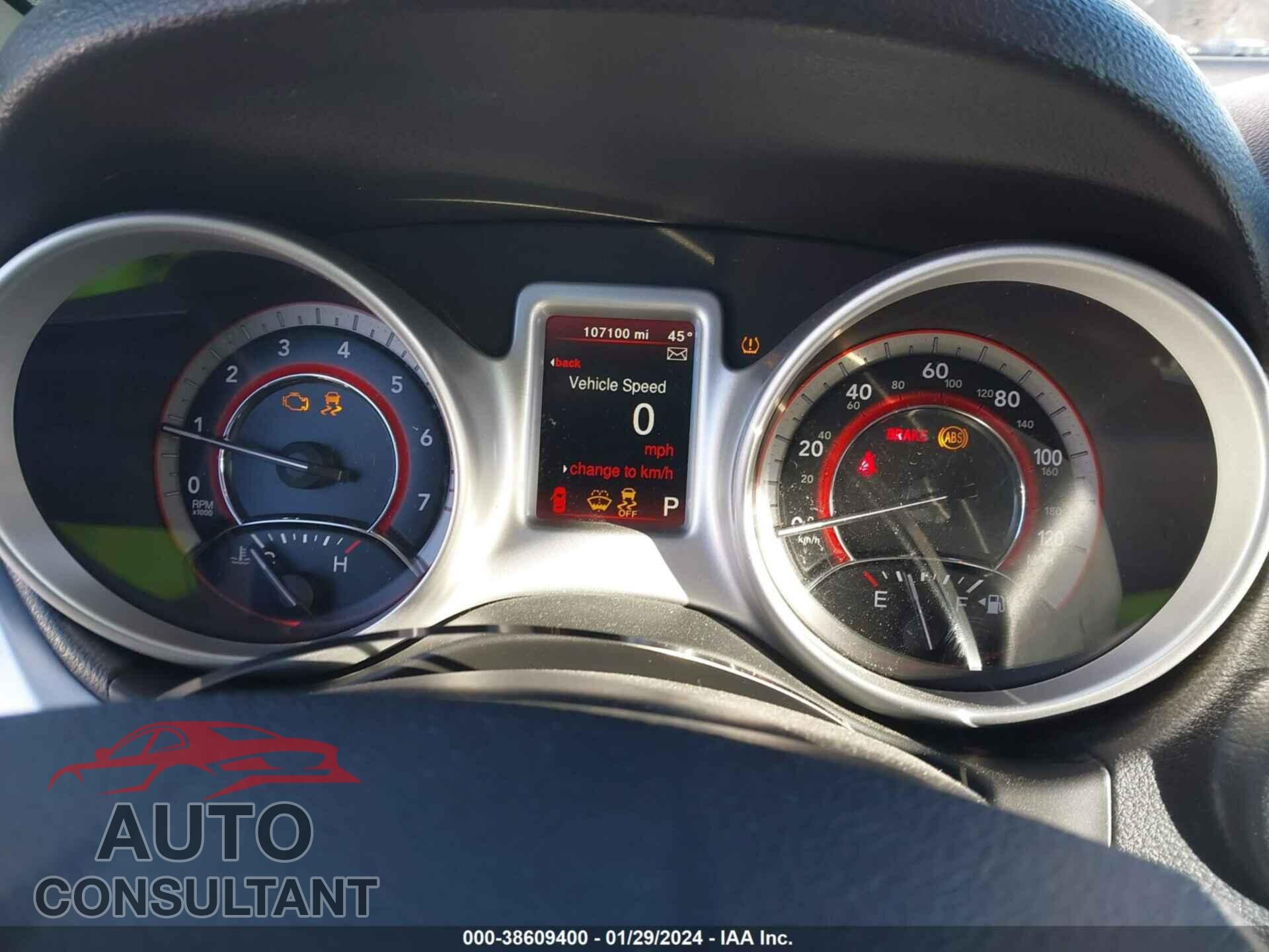 DODGE JOURNEY 2017 - 3C4PDCBB4HT622635