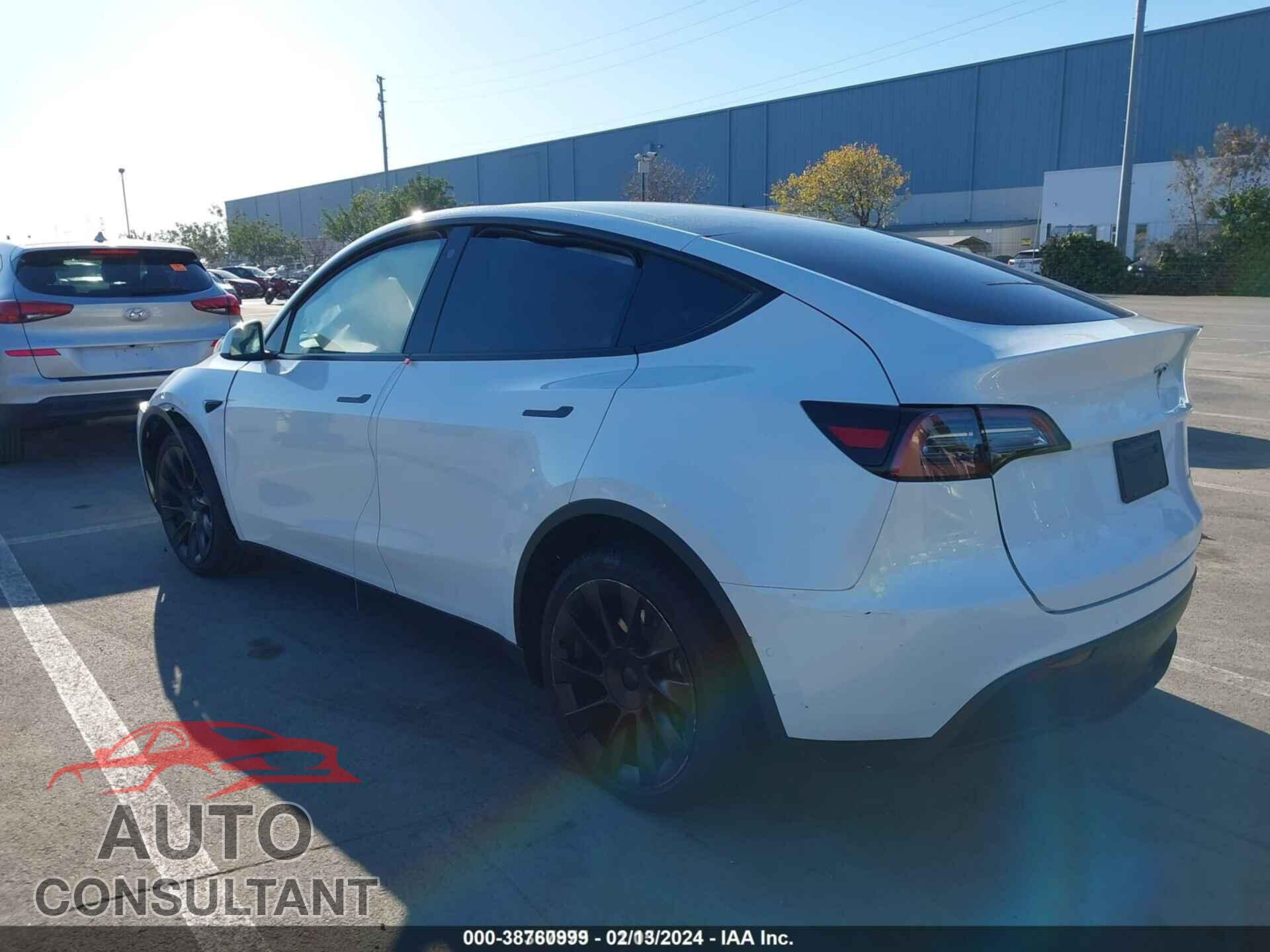 TESLA MODEL Y 2022 - 7SAYGDEE1NF554234