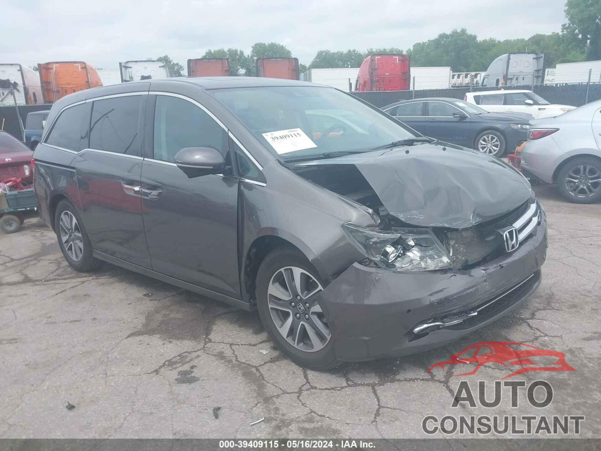 HONDA ODYSSEY 2017 - 5FNRL5H91HB012444