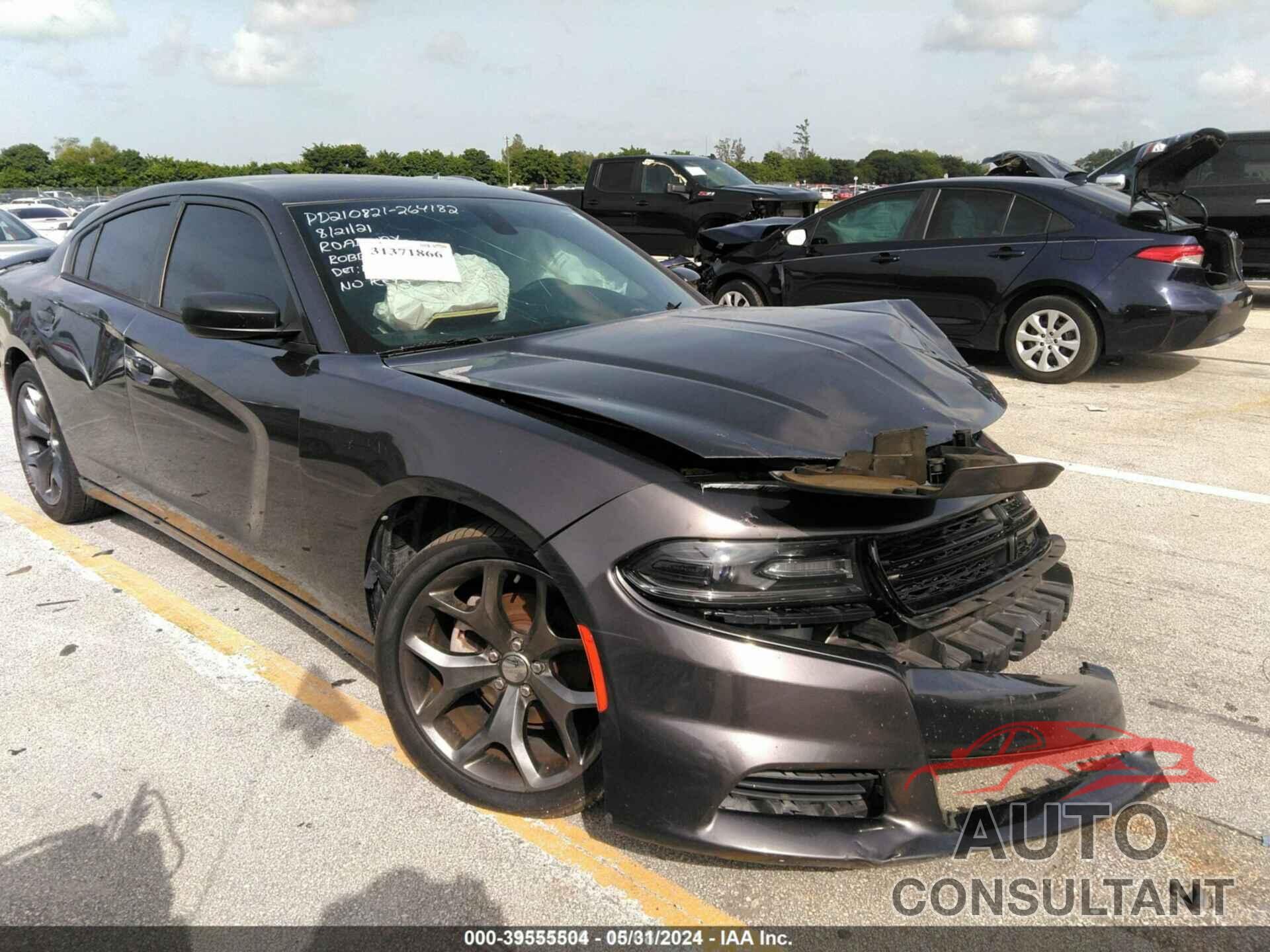 DODGE CHARGER 2015 - 2C3CDXHG2FH843847