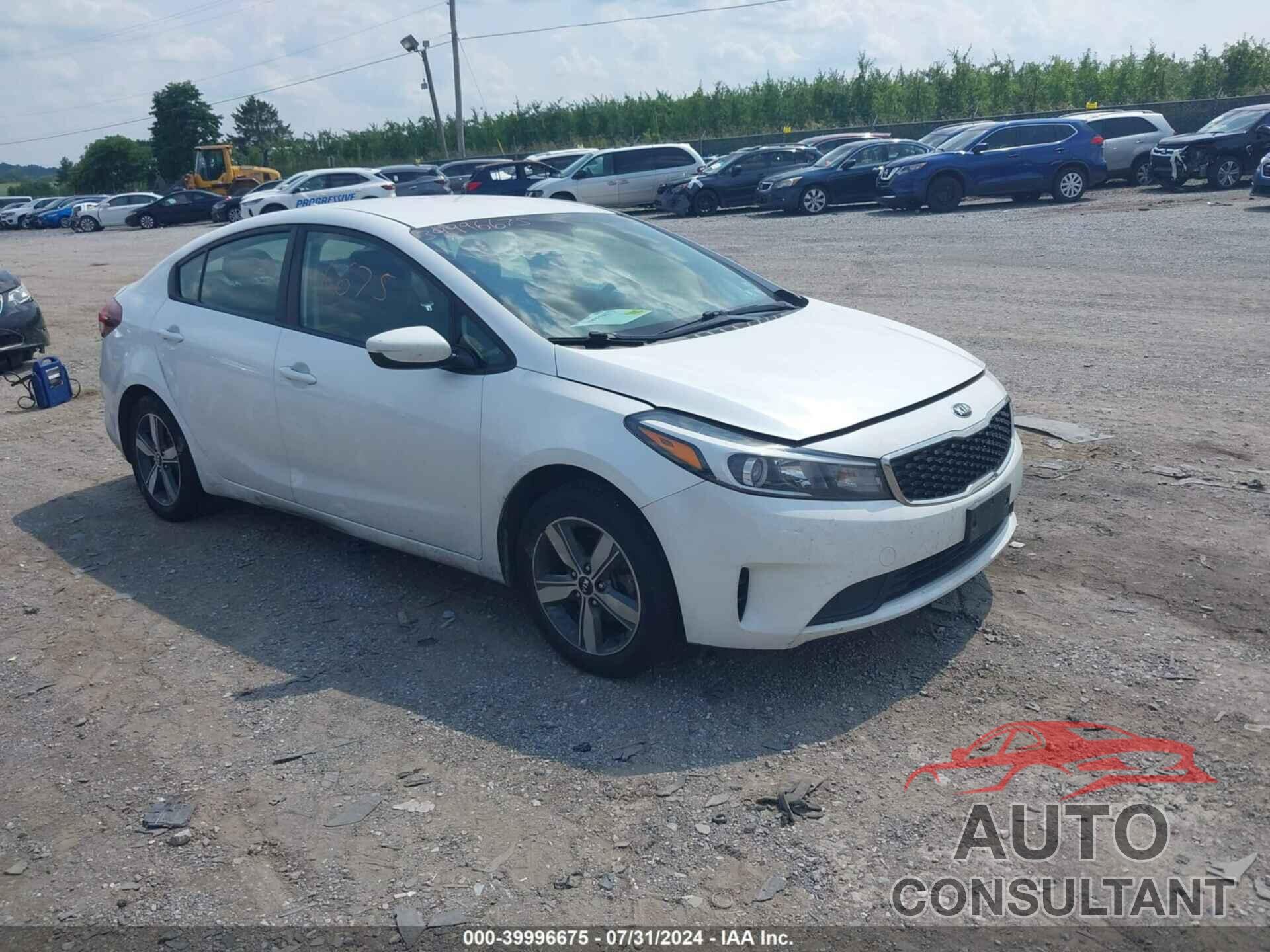 KIA FORTE 2018 - 3KPFL4A75JE242778