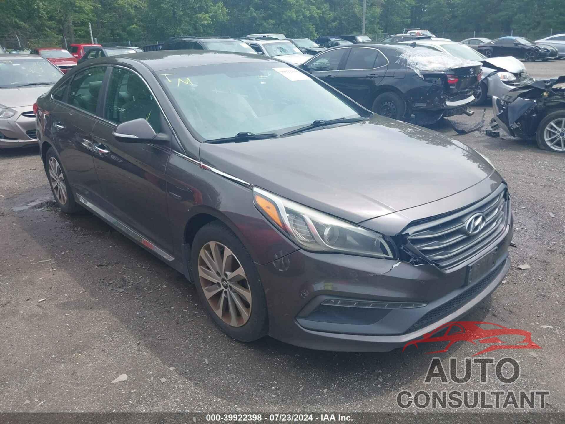 HYUNDAI SONATA 2016 - 5NPE34AF3GH286057