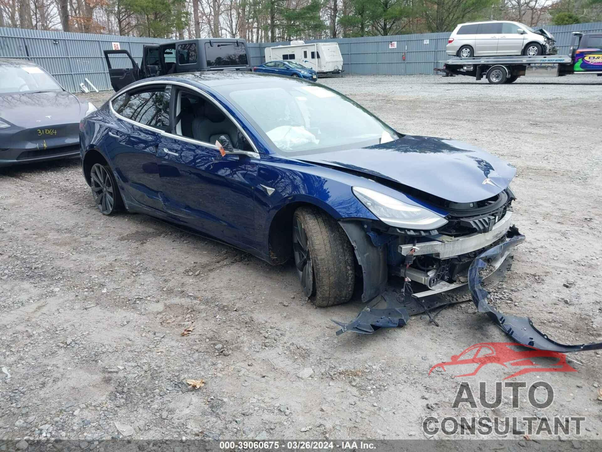 TESLA MODEL 3 2019 - 5YJ3E1EB0KF197514