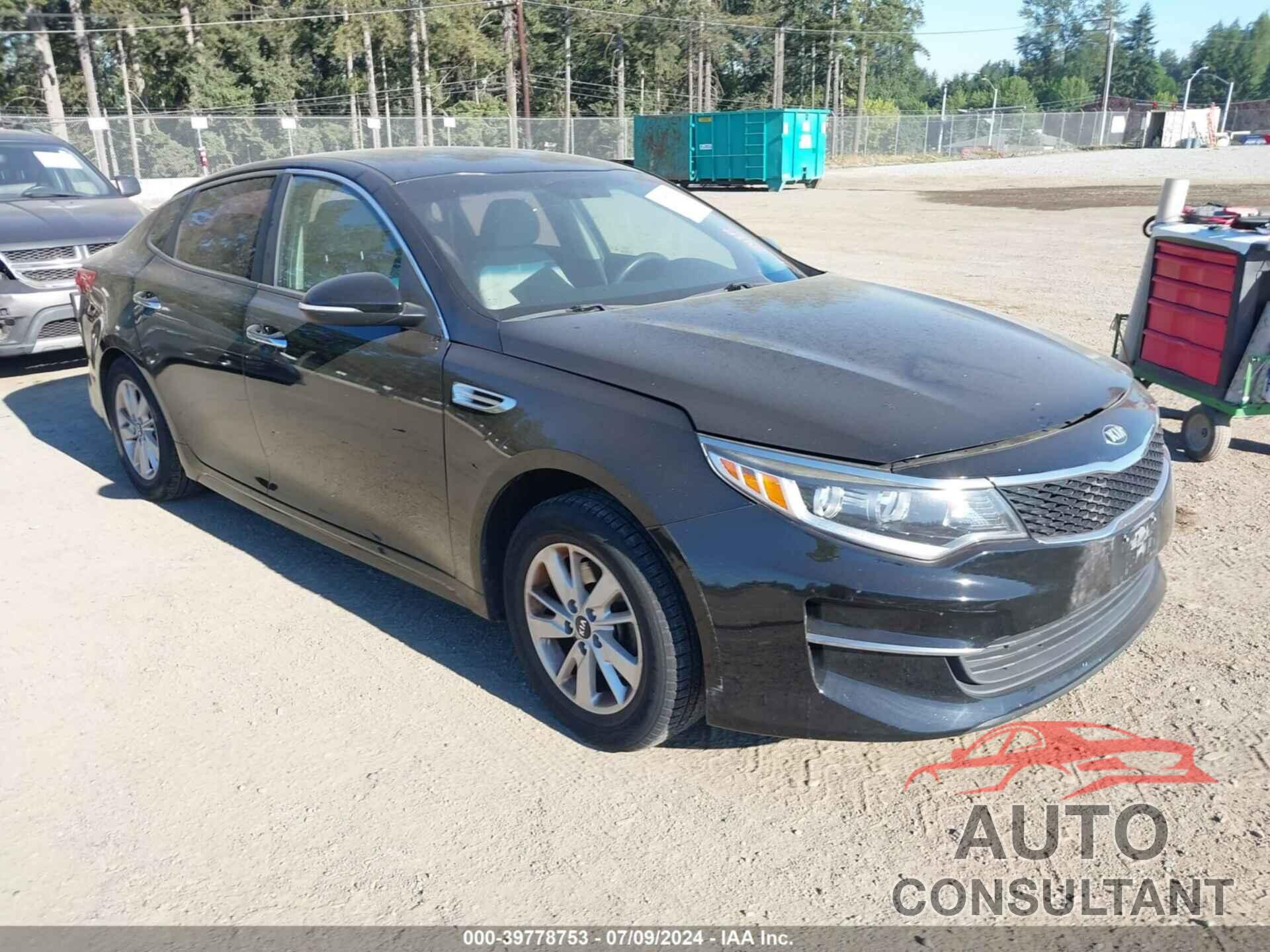 KIA OPTIMA 2016 - 5XXGT4L30GG046665