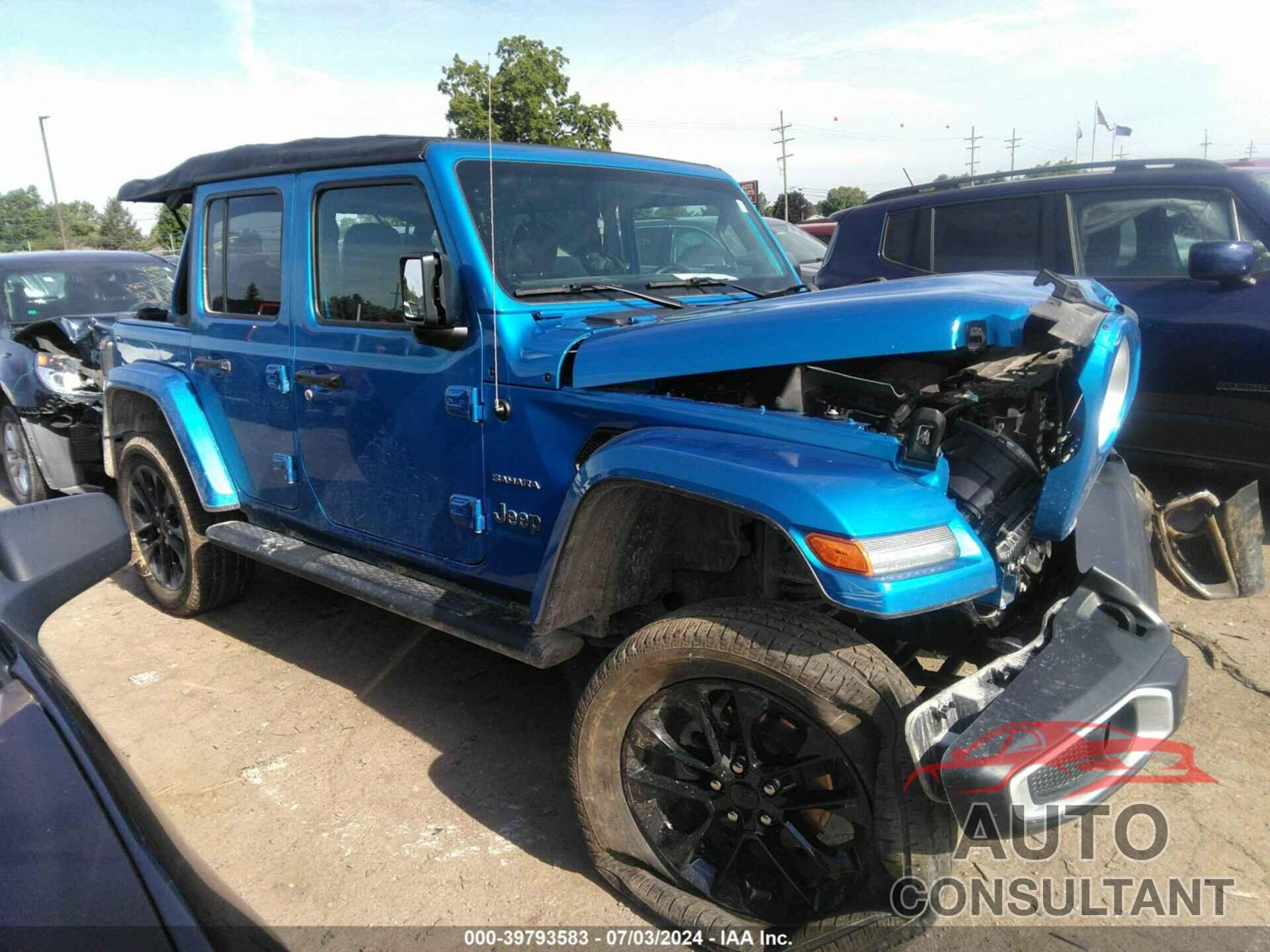 JEEP WRANGLER 4XE 2021 - 1C4JJXP60MW642502