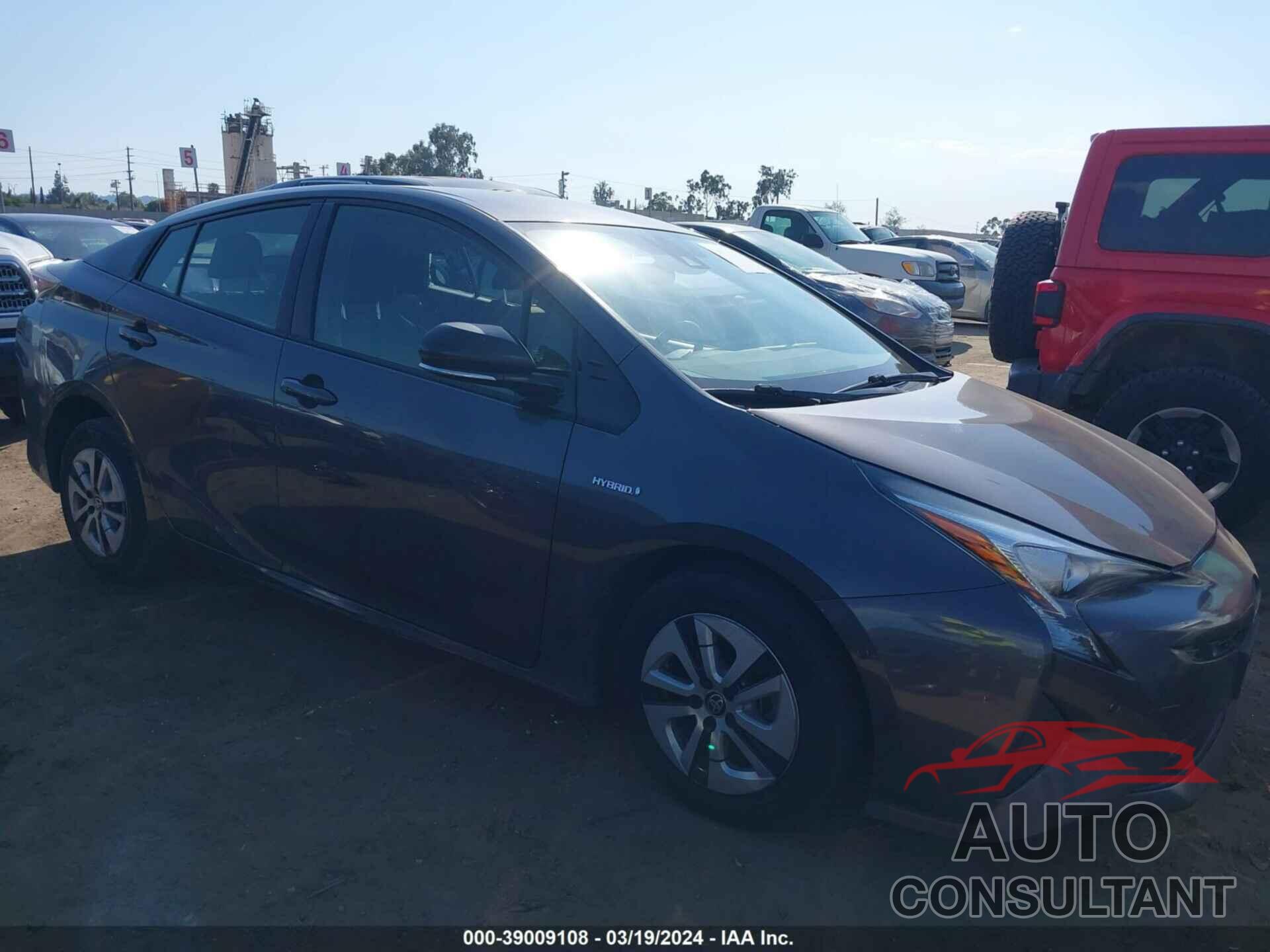 TOYOTA PRIUS 2017 - JTDKBRFU8H3578844