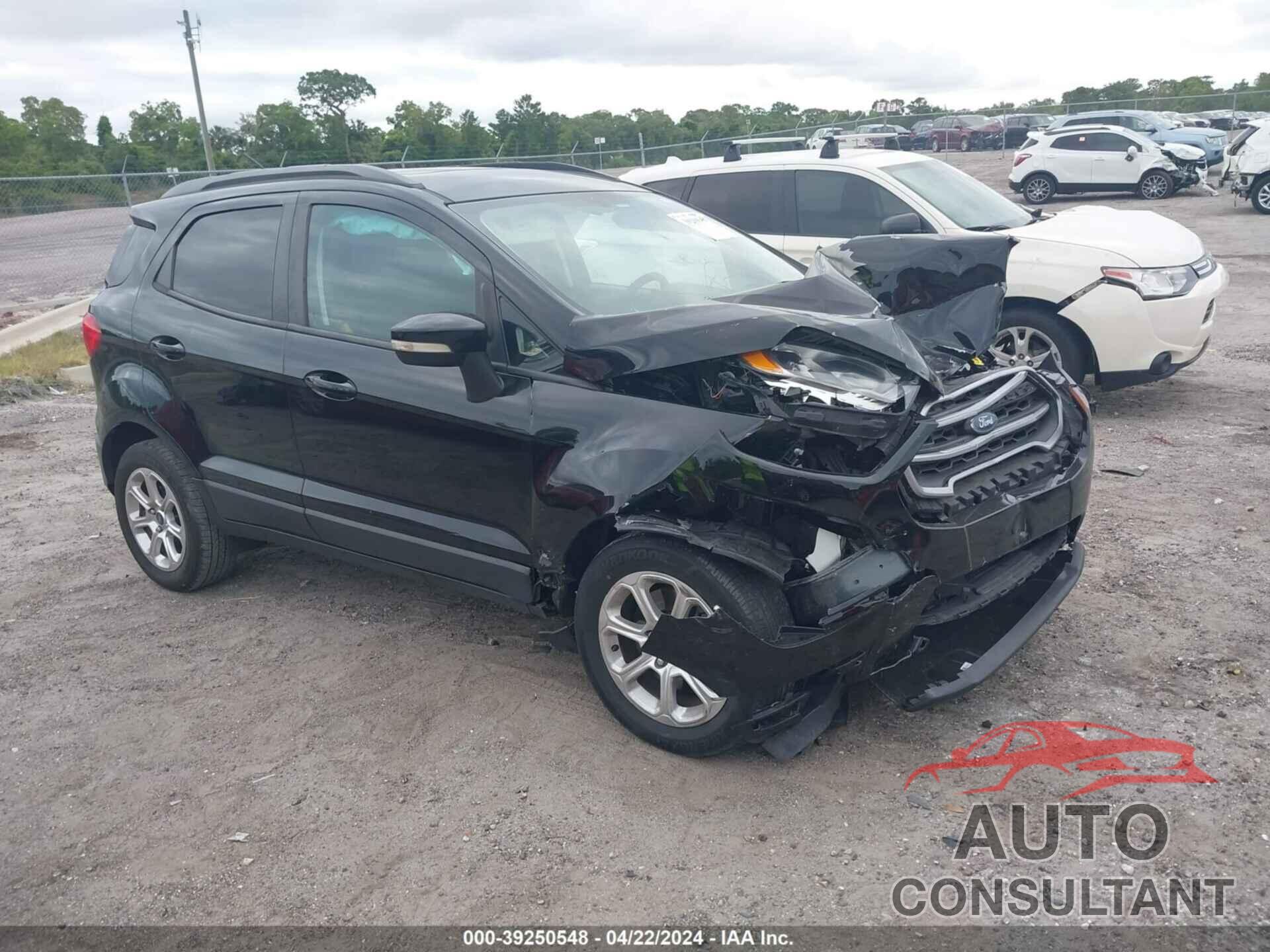 FORD ECOSPORT 2018 - MAJ3P1TE3JC235598