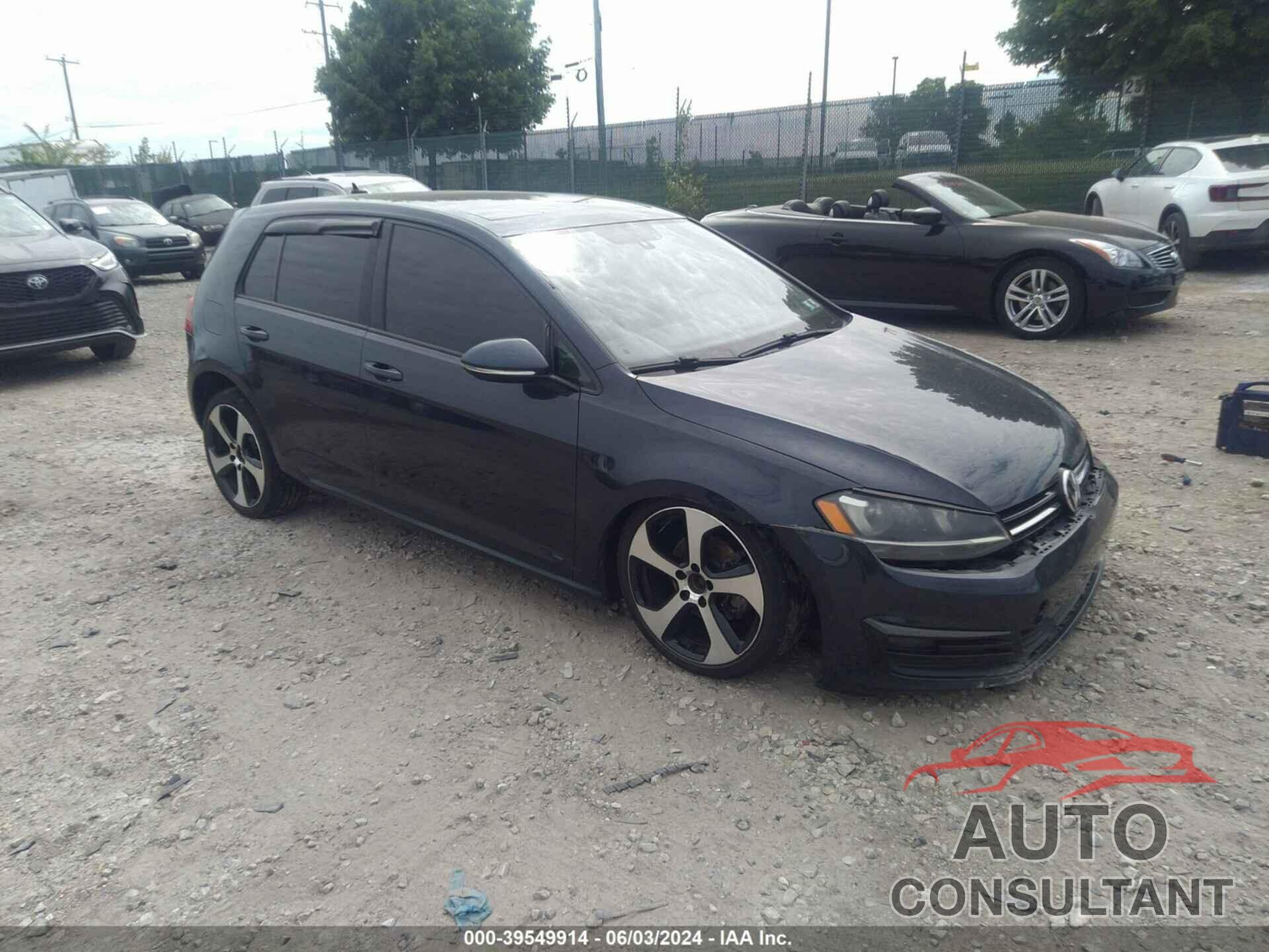 VOLKSWAGEN GOLF 2016 - 3VW217AU3GM046555