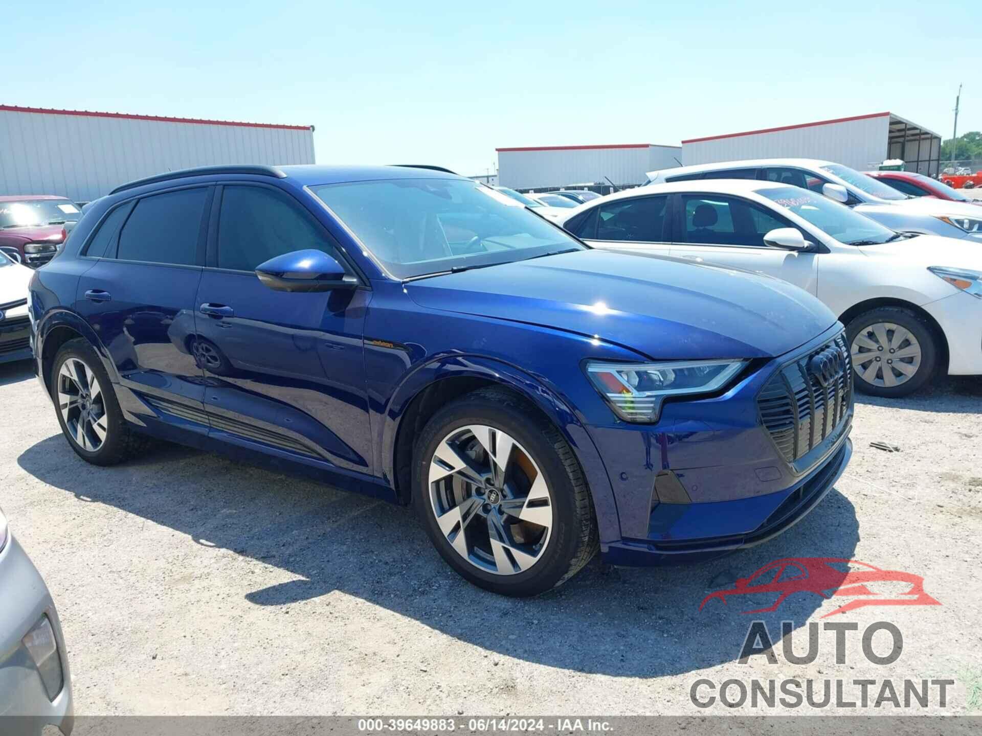 AUDI E-TRON 2022 - WA1AAAGE9NB037899