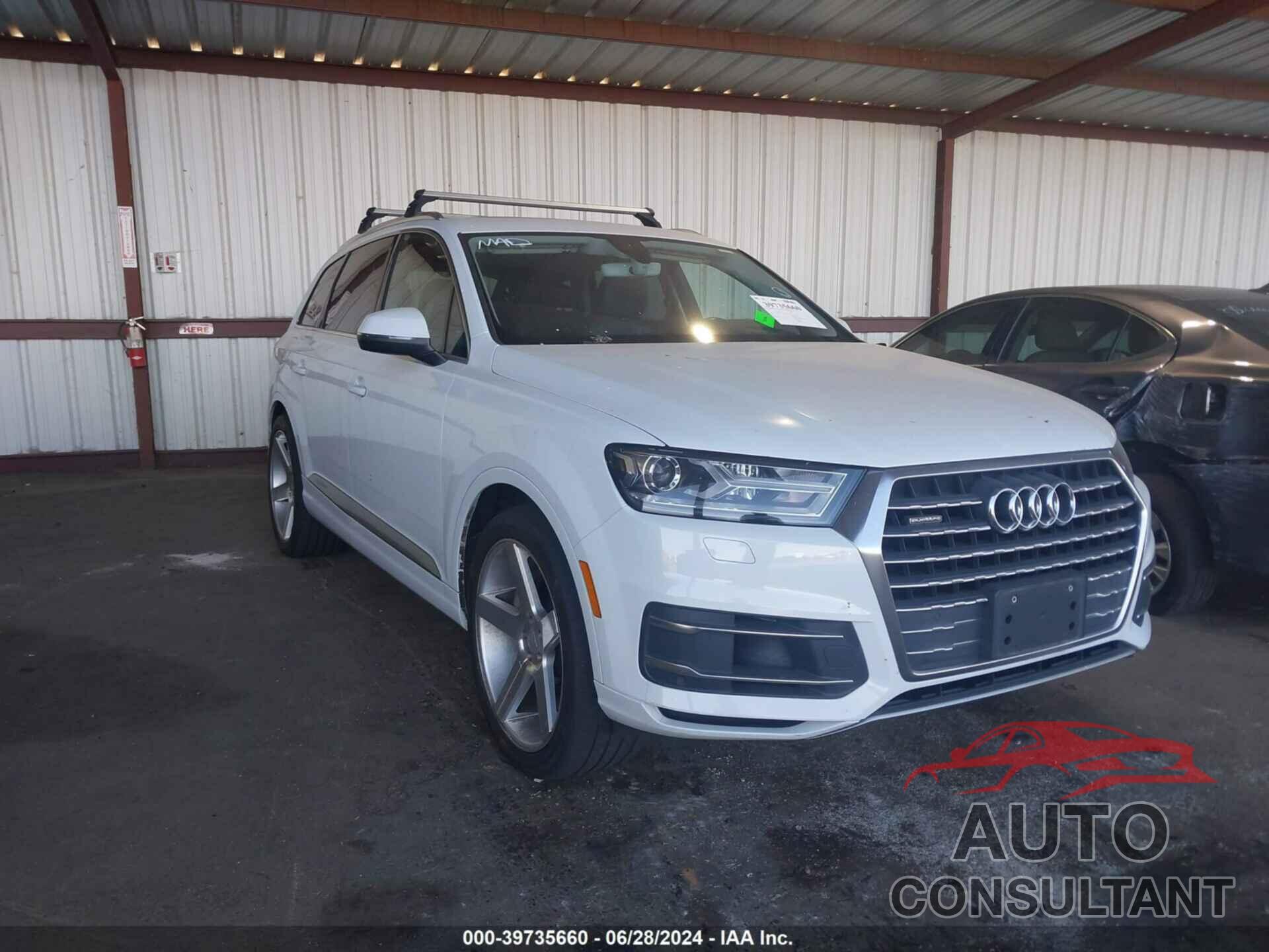 AUDI Q7 2017 - WA1AAAF71HD003922