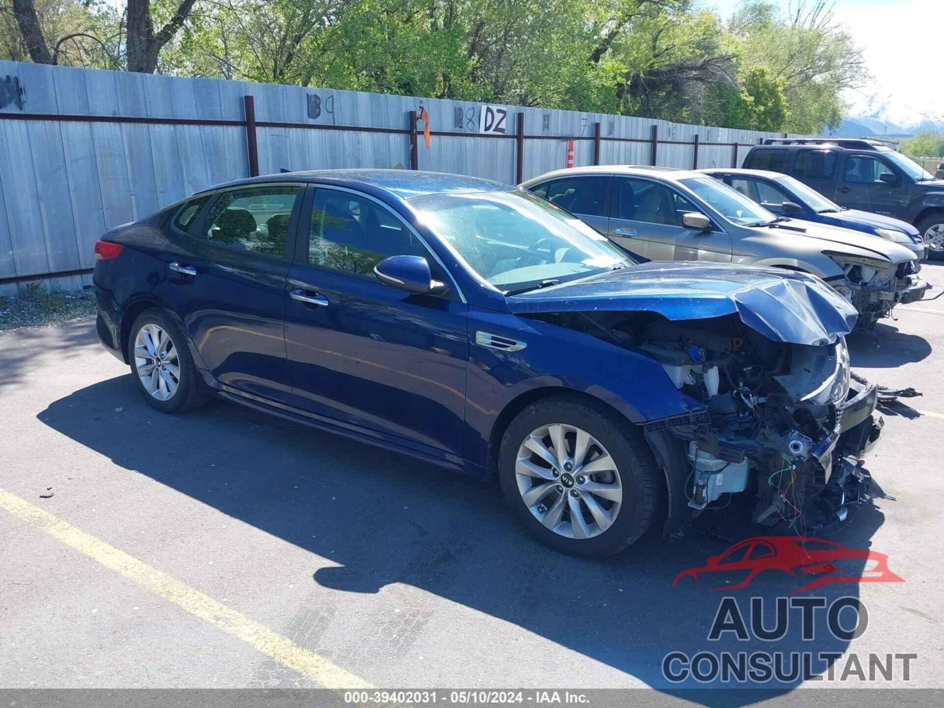 KIA OPTIMA 2017 - 5XXGT4L39HG130209