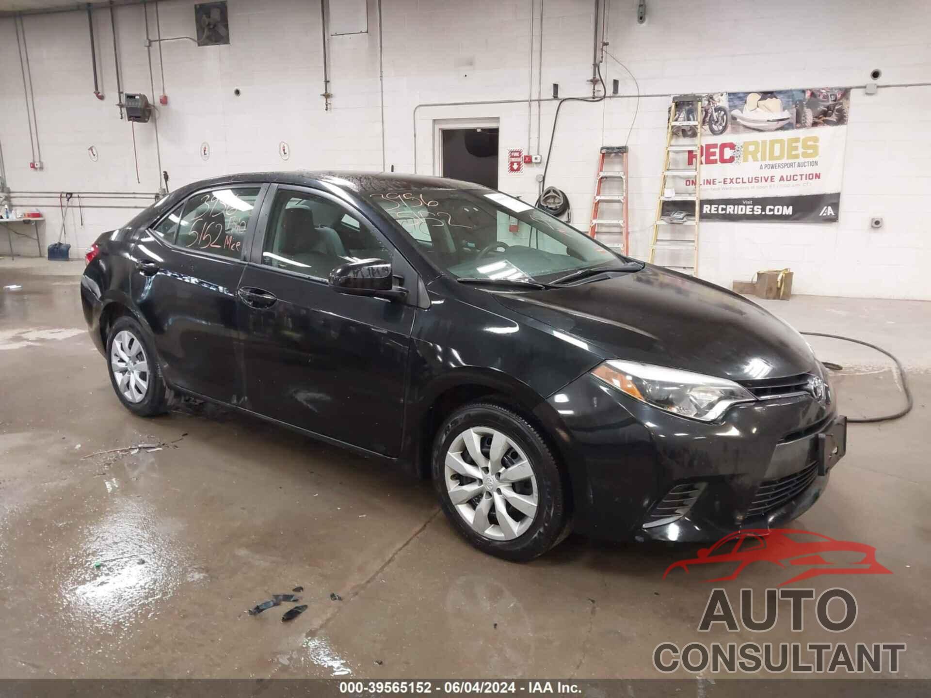TOYOTA COROLLA 2016 - 2T1BURHE3GC712147