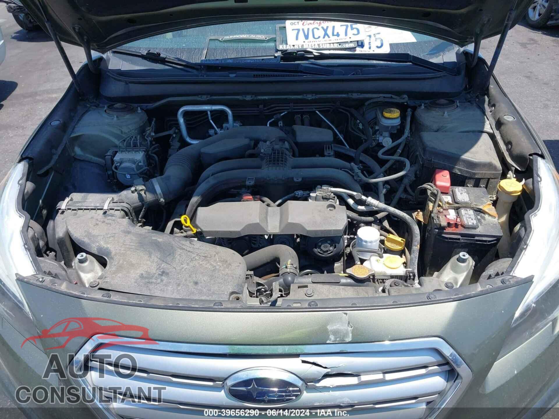 SUBARU OUTBACK 2017 - 4S4BSAAC9H3263109